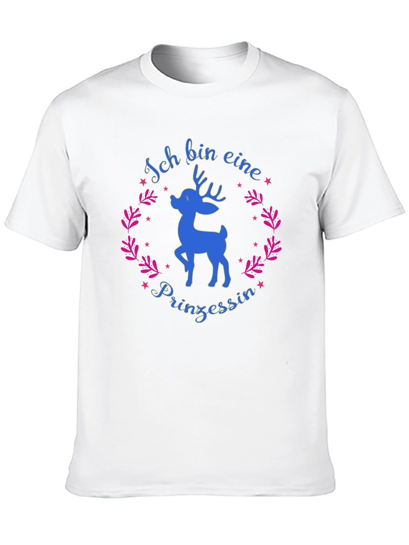 Ich Bin Eine Prinzessin T-Shirt - Deer Princess Tee