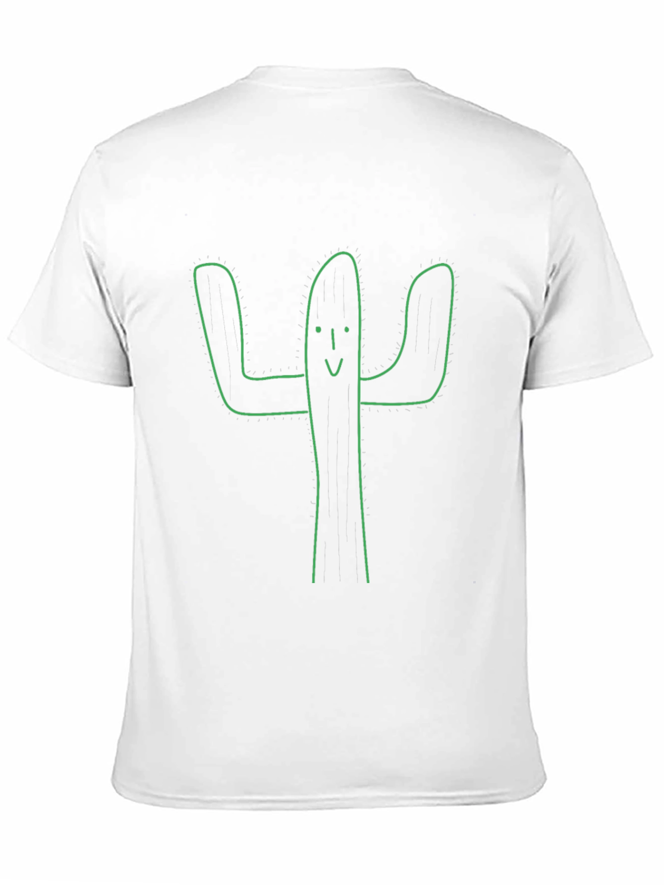 Cactus Graphic Tee - Quirky Black T-Shirt