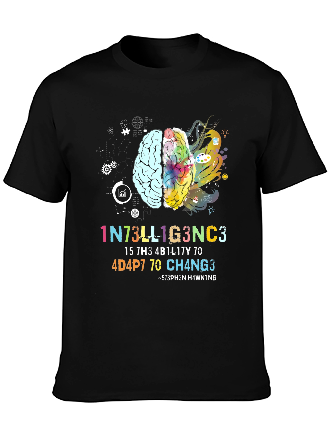 Intelligence Brain Change T-Shirt