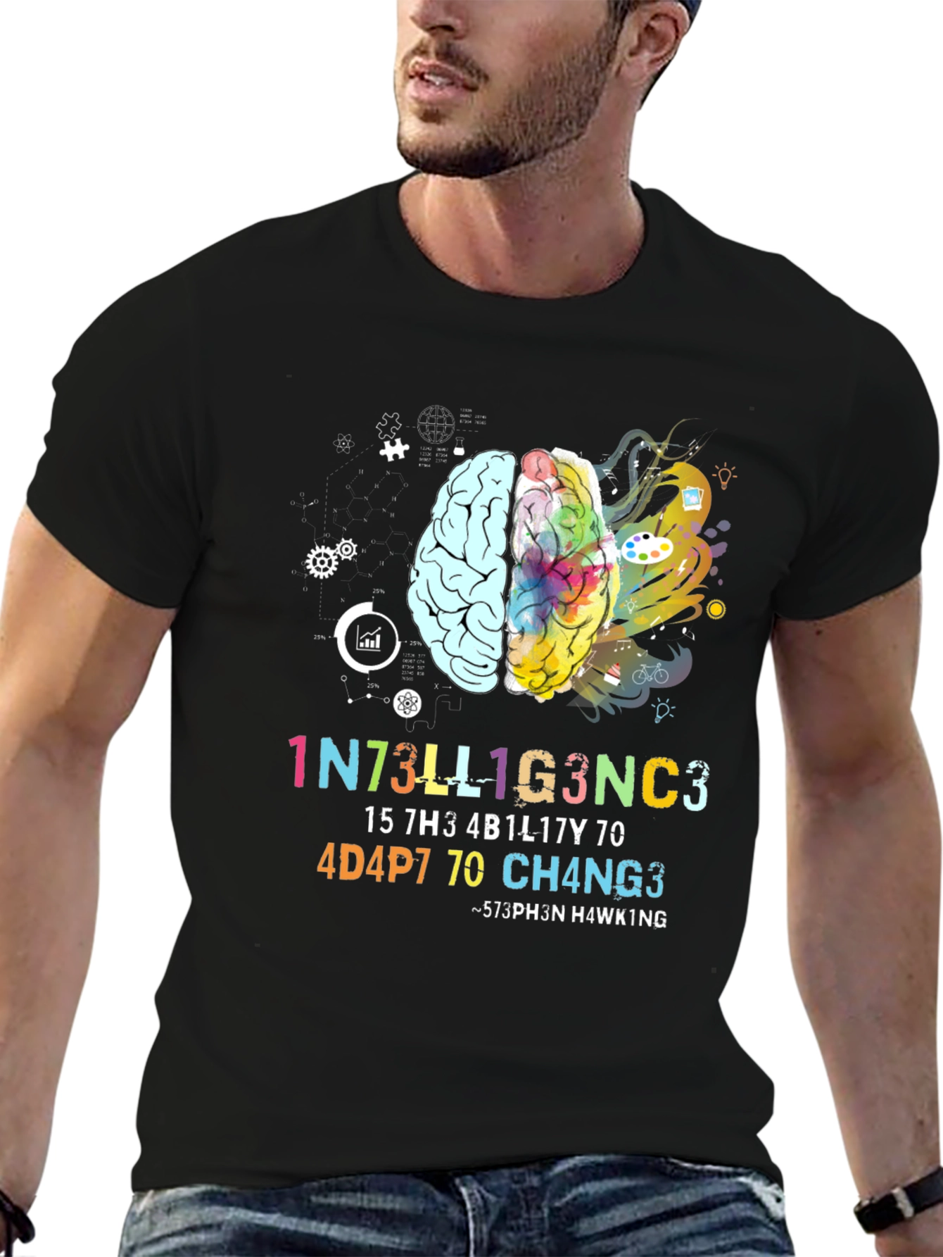 Intelligence Brain Change T-Shirt