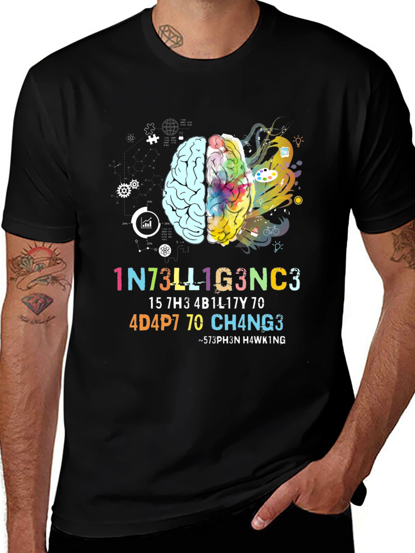 Intelligence Brain Change T-Shirt