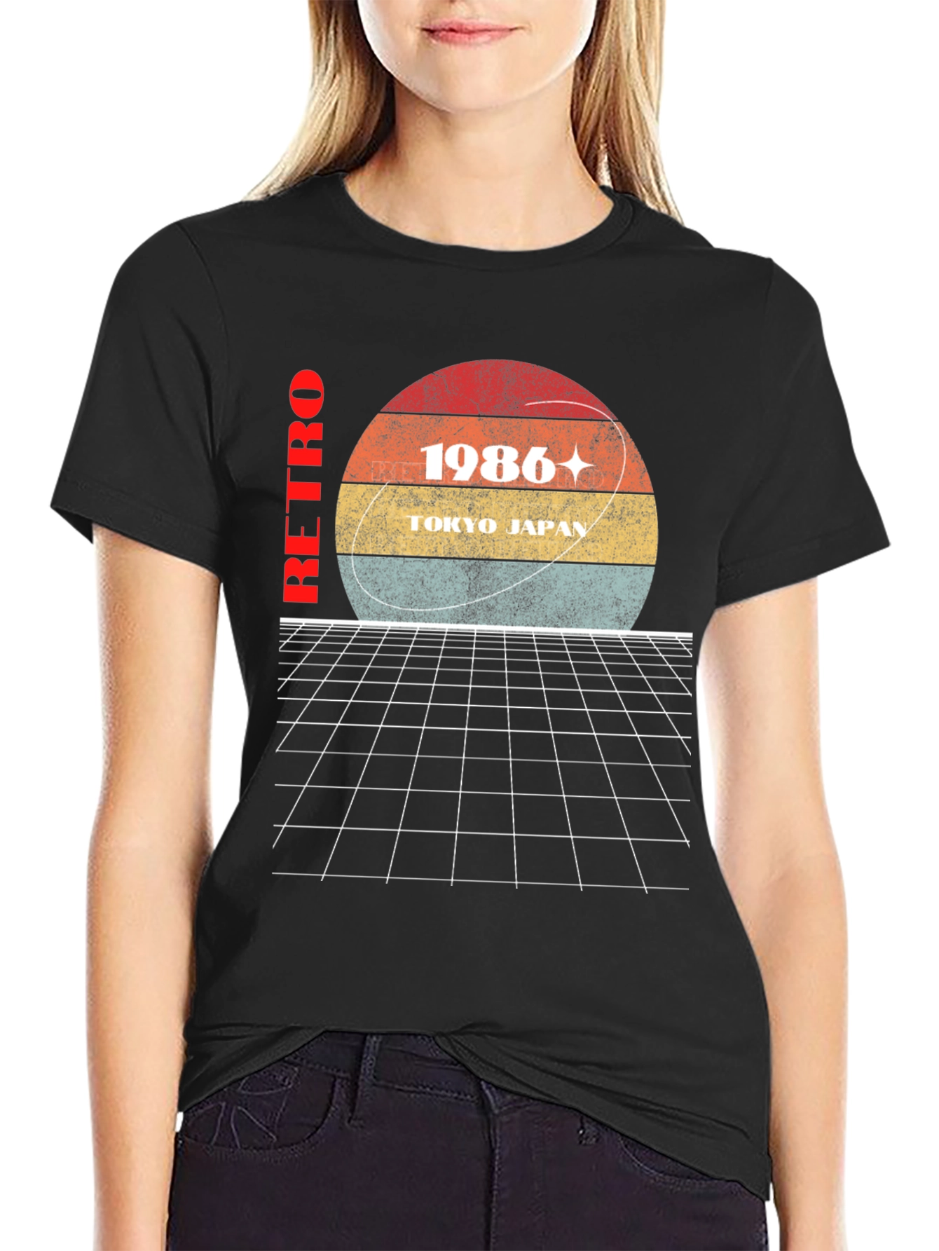 Retro 1986 Tokyo Graphic T-Shirt