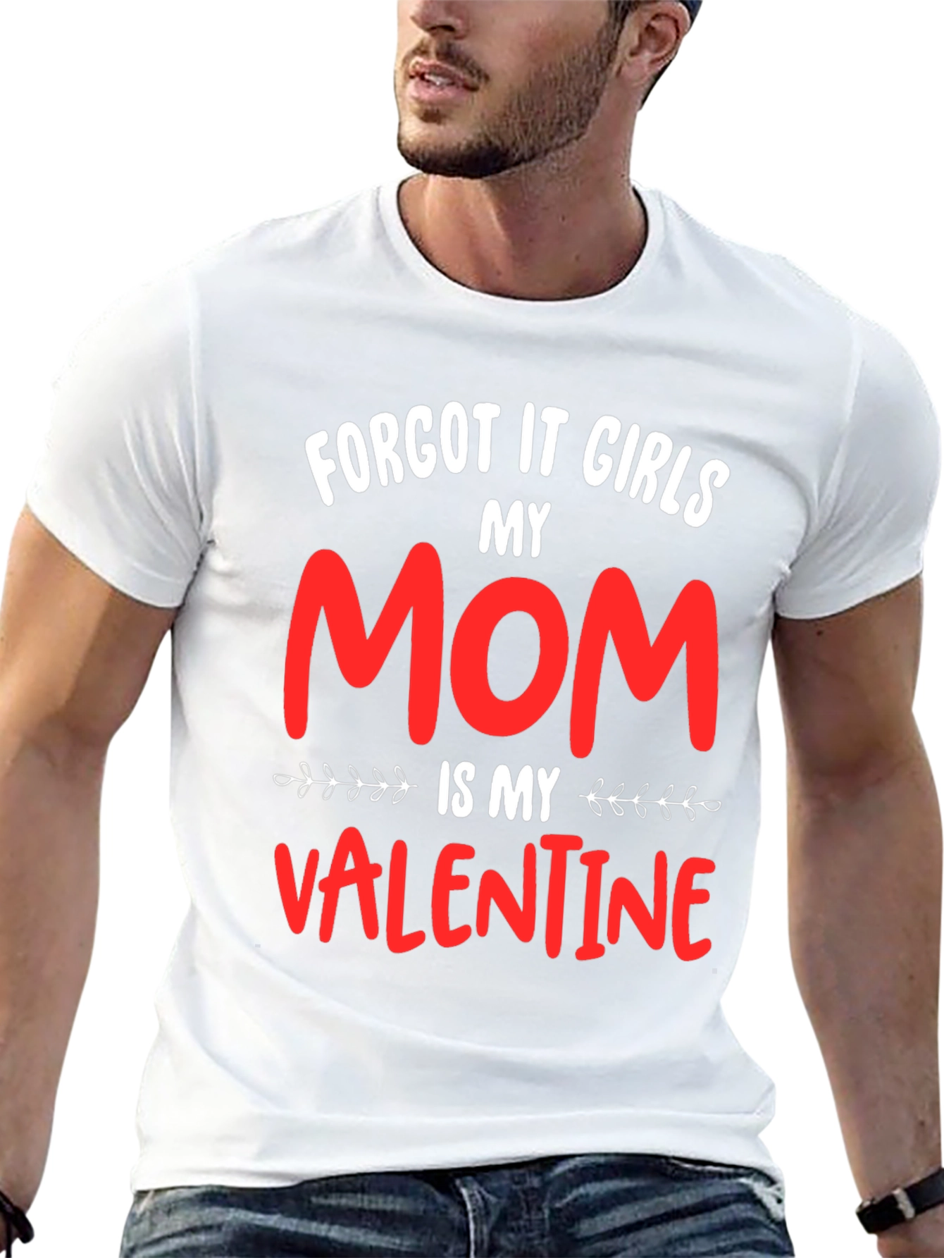 My Mom Is My Valentine Graphic Tee