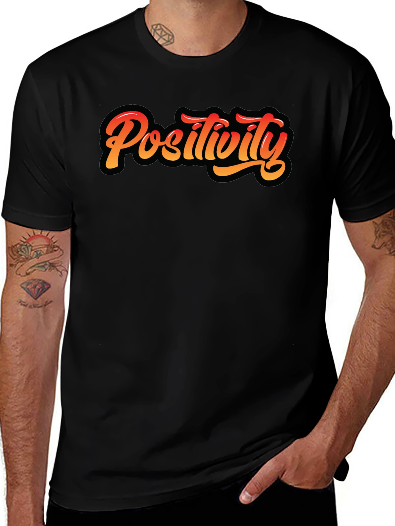 Positivity T-Shirt - Motivational Graphic Tee