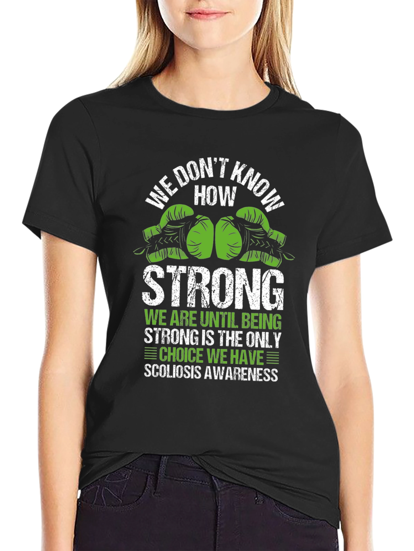 Scoliosis Awareness Strong T-Shirt
