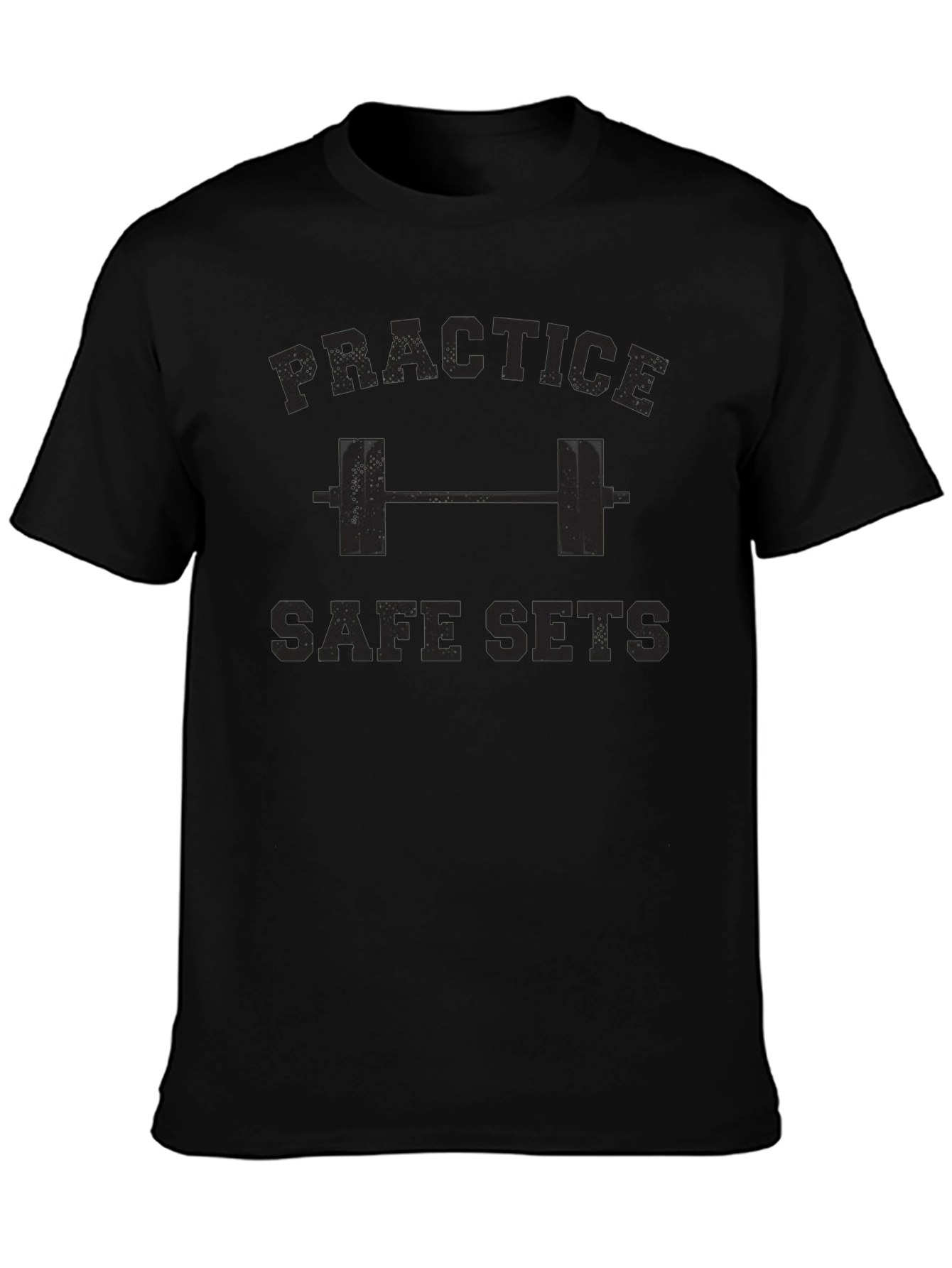 Practice Safe Sets Black T-Shirt