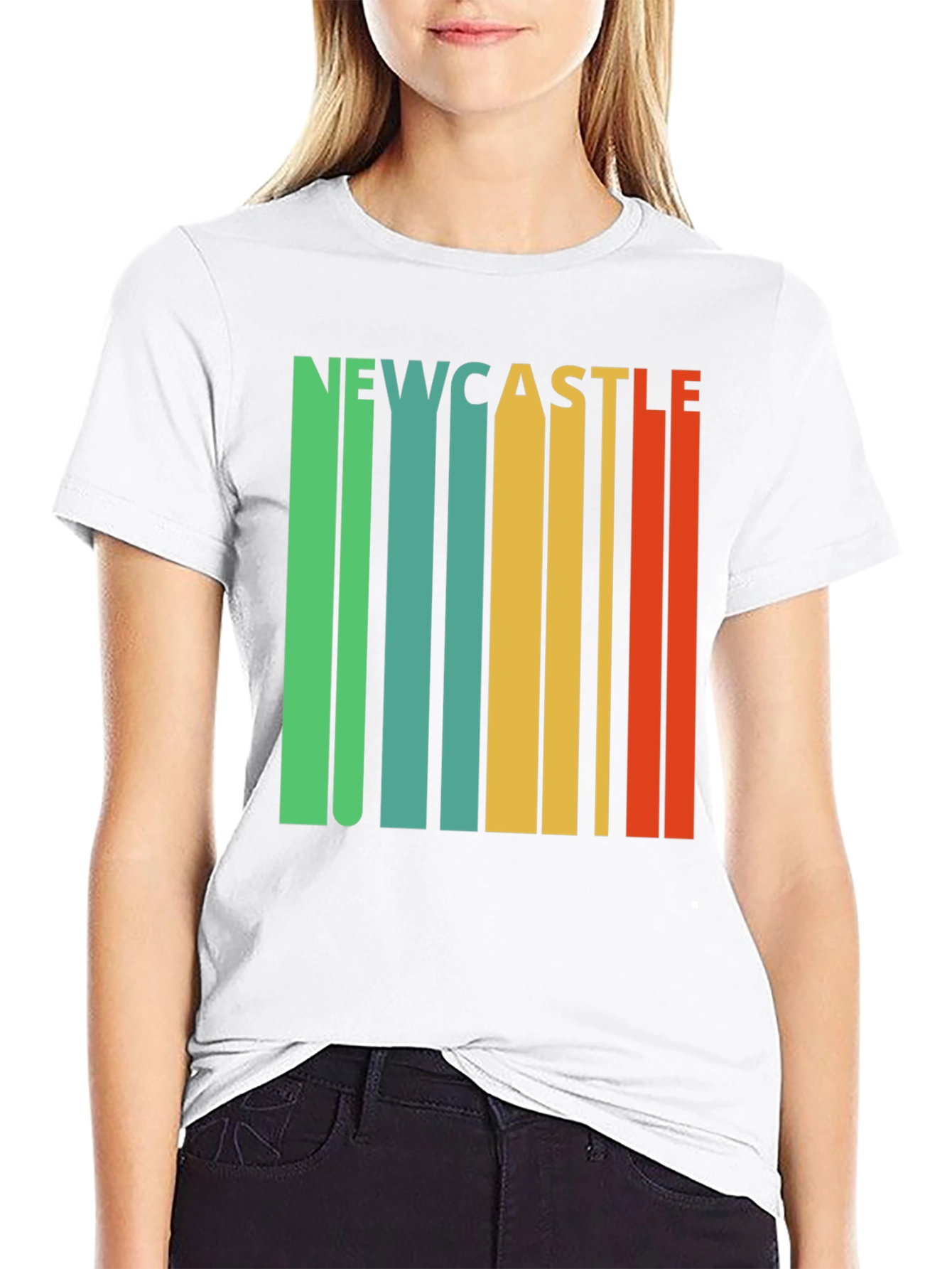 Newcastle Retro Stripe T-Shirt