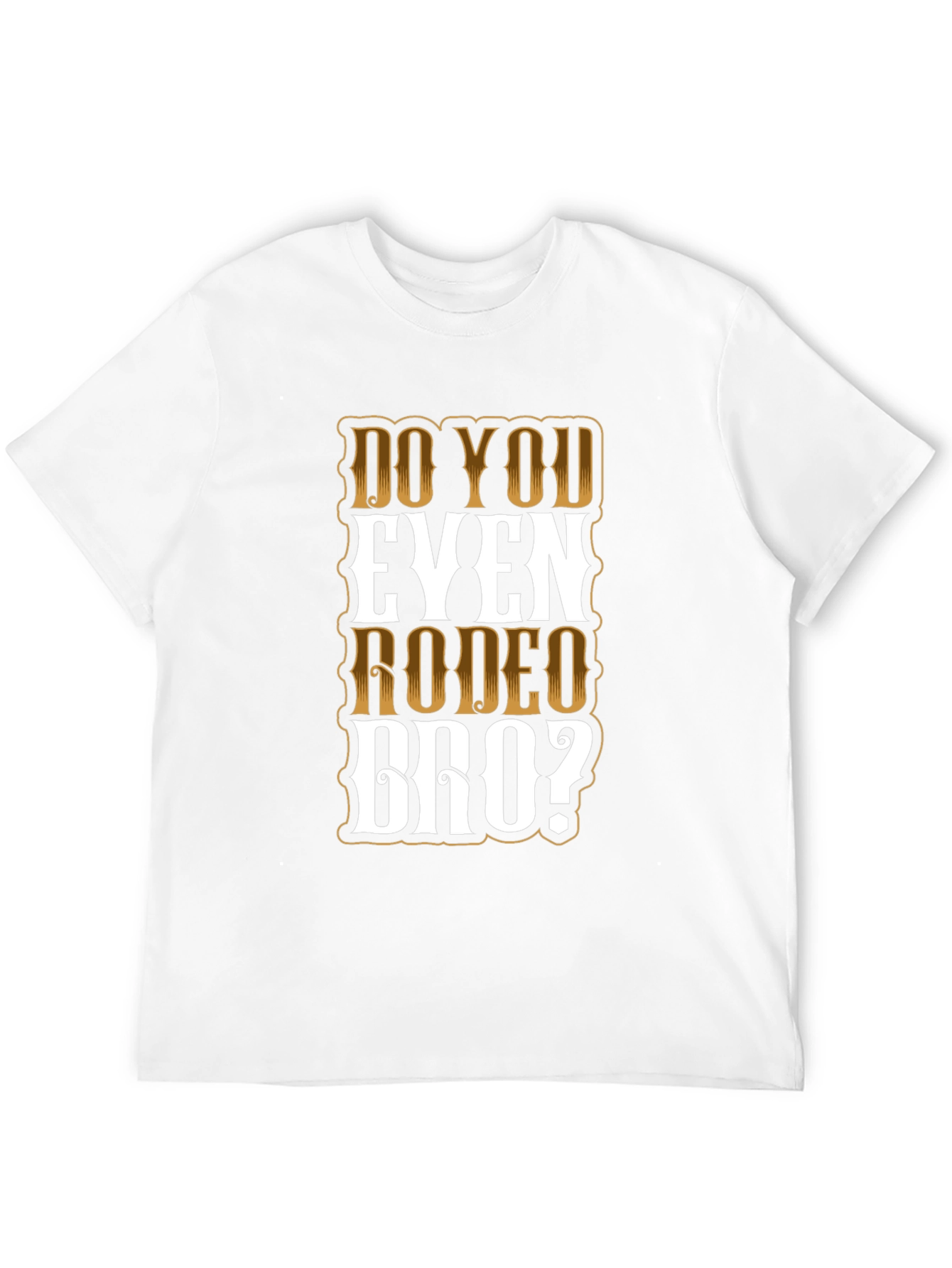 Do You Even Rodeo Bro? Graphic Tee - Black