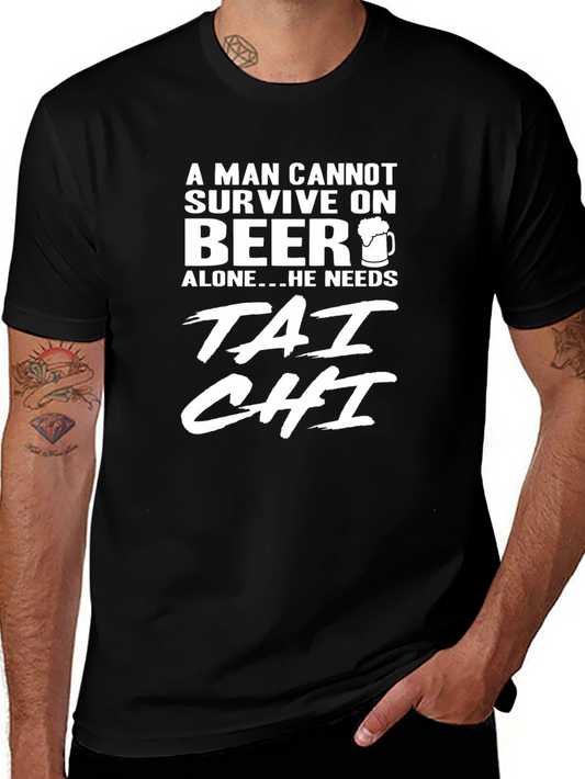Beer and Tai Chi T-Shirt