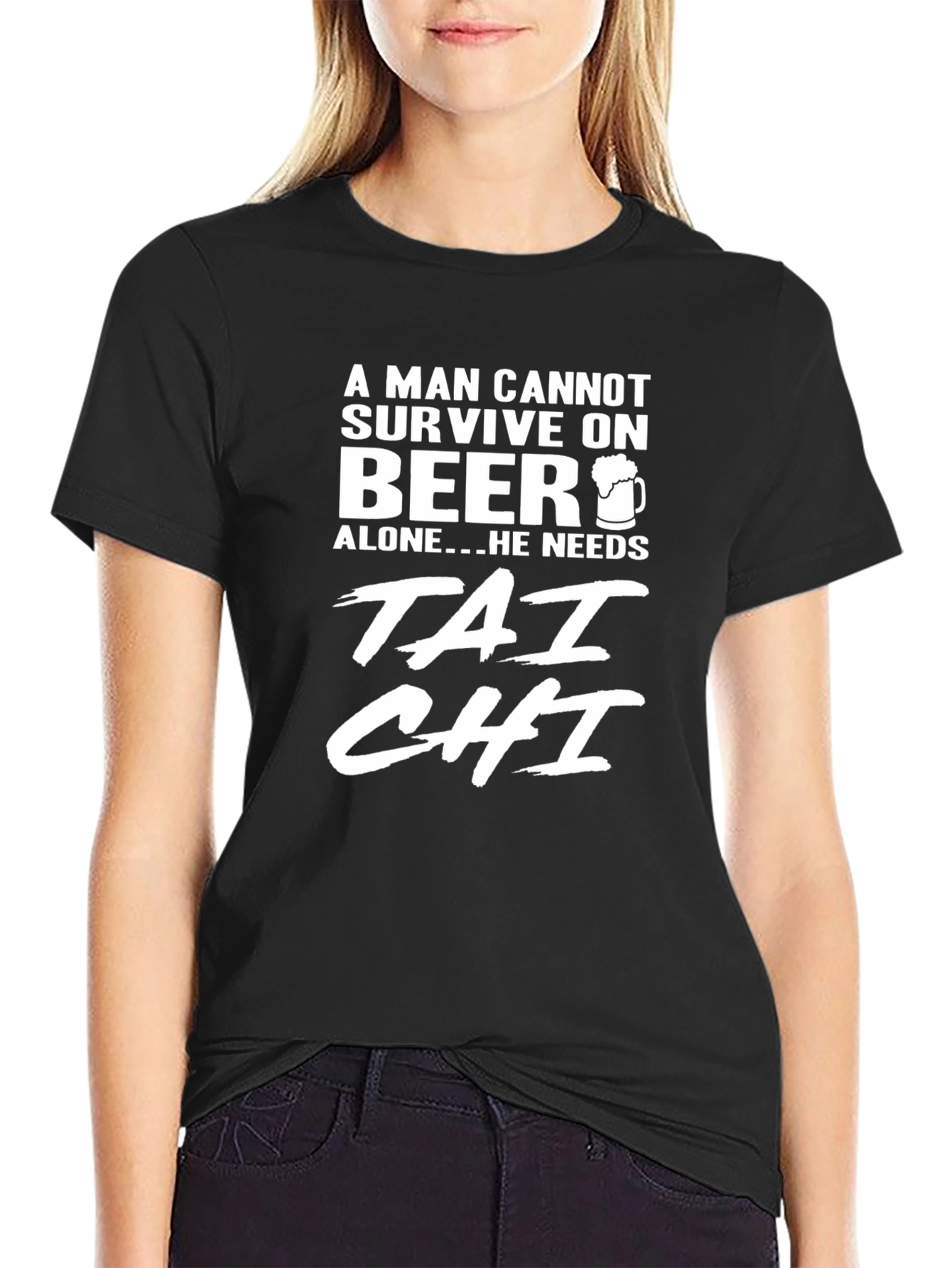 Beer and Tai Chi T-Shirt