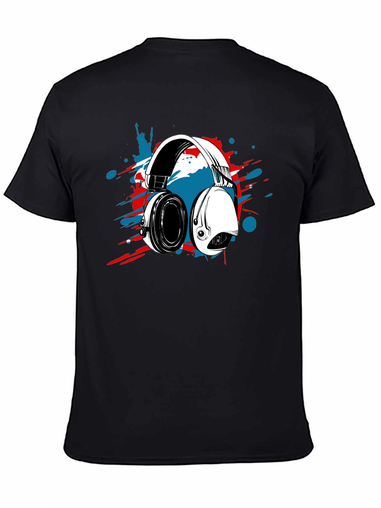 Headphones Graphic Tee - Stylish Comfort
