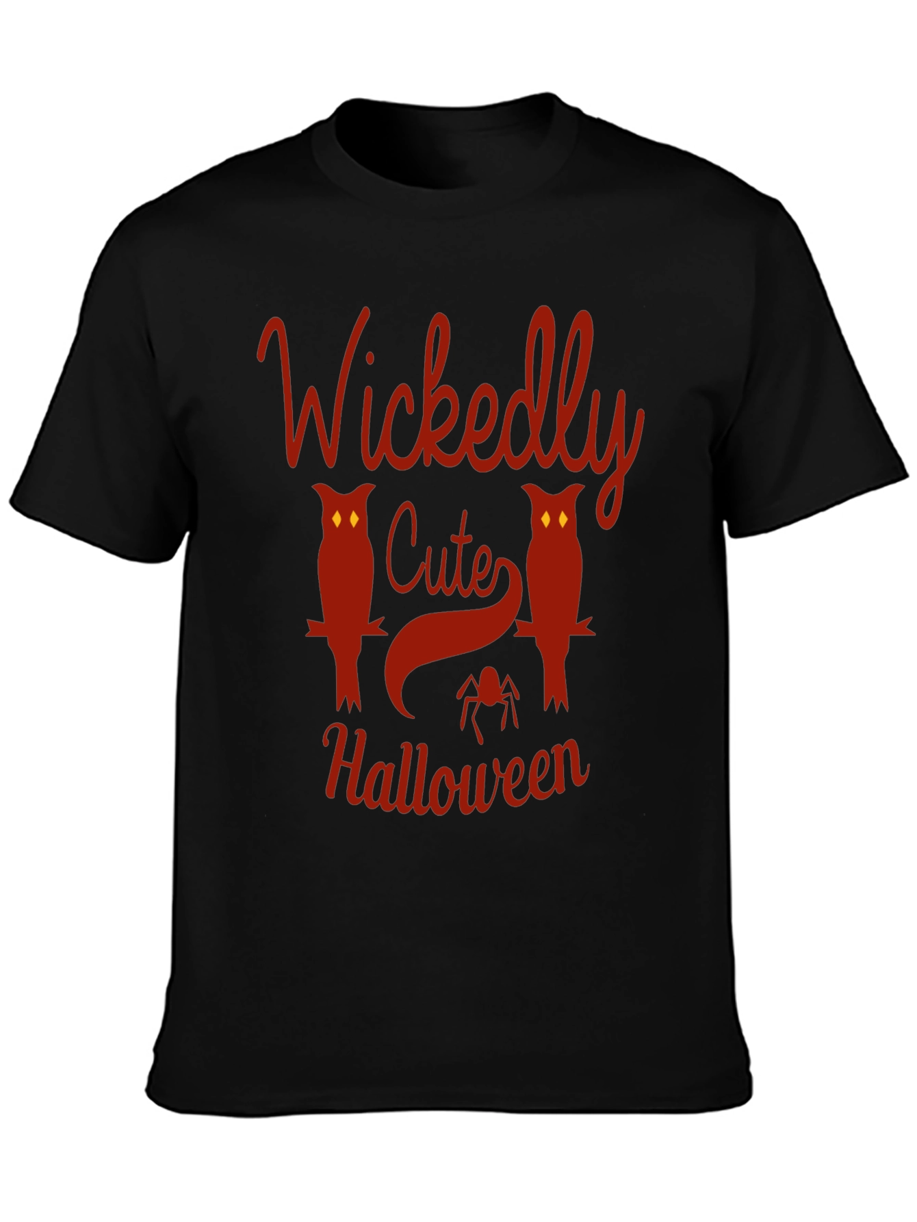 Wickedly Cute Halloween Graphic T-Shirt