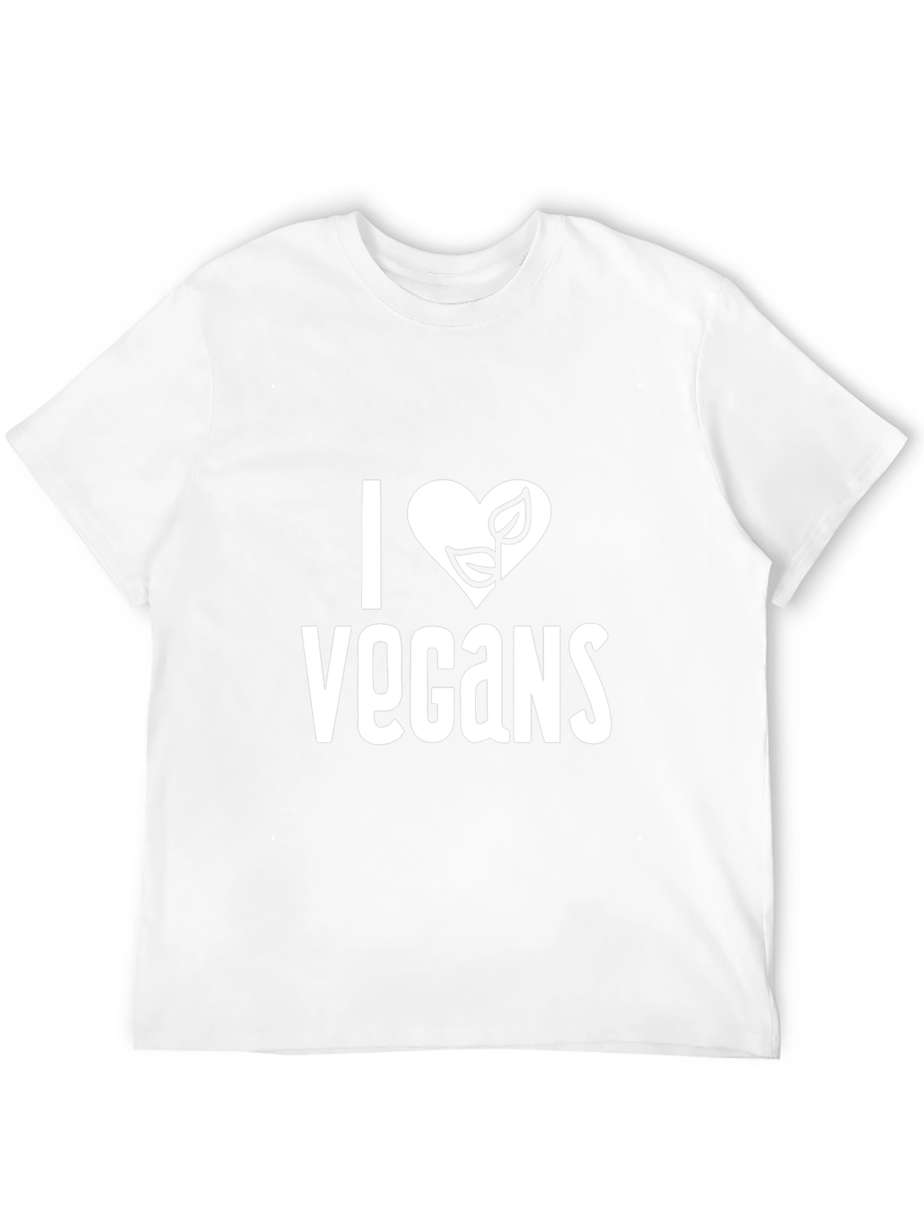 I Heart Vegans Graphic Tee - Vegan Lover T-Shirt