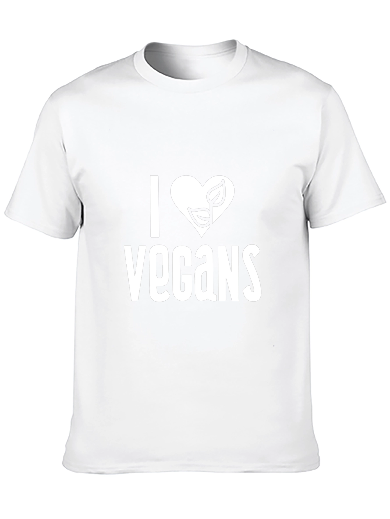 I Heart Vegans Graphic Tee - Vegan Lover T-Shirt