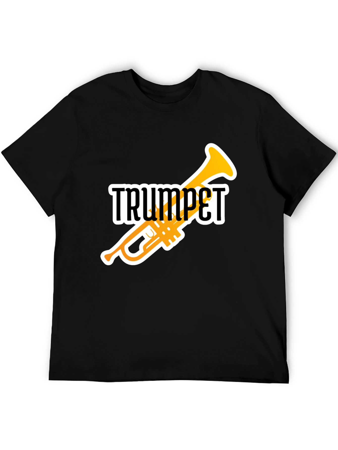 Trumpet Graphic Tee - Musician T-Shirt