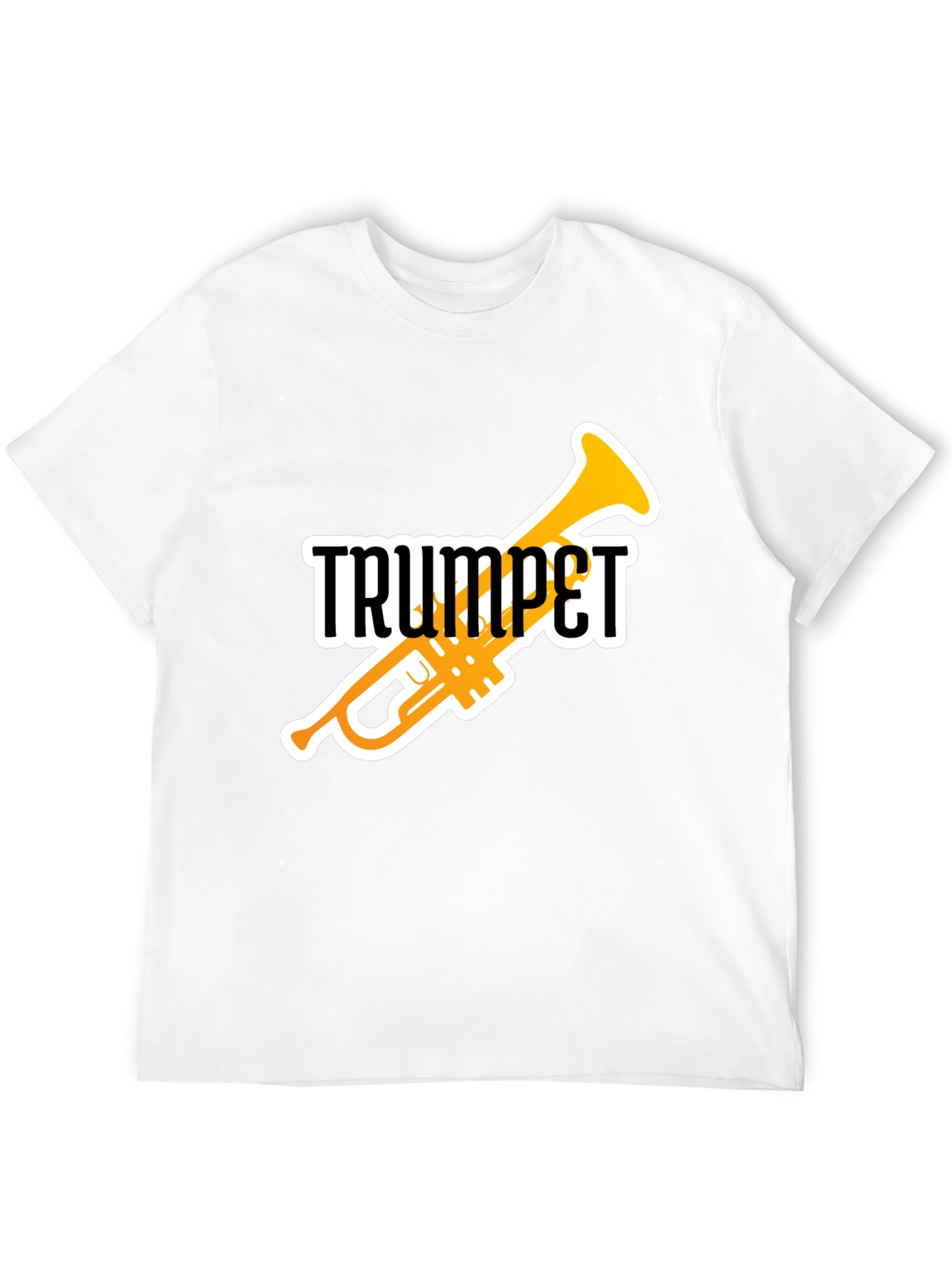 Trumpet Graphic Tee - Musician T-Shirt