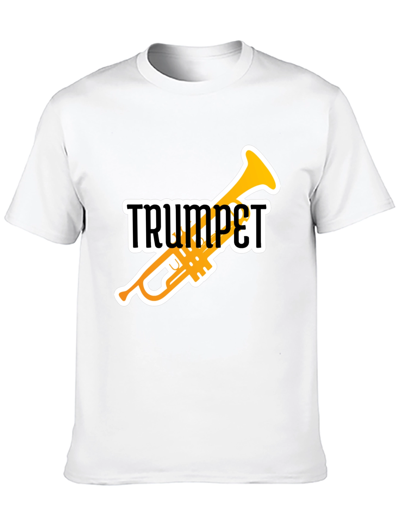 Trumpet Graphic Tee - Musician T-Shirt