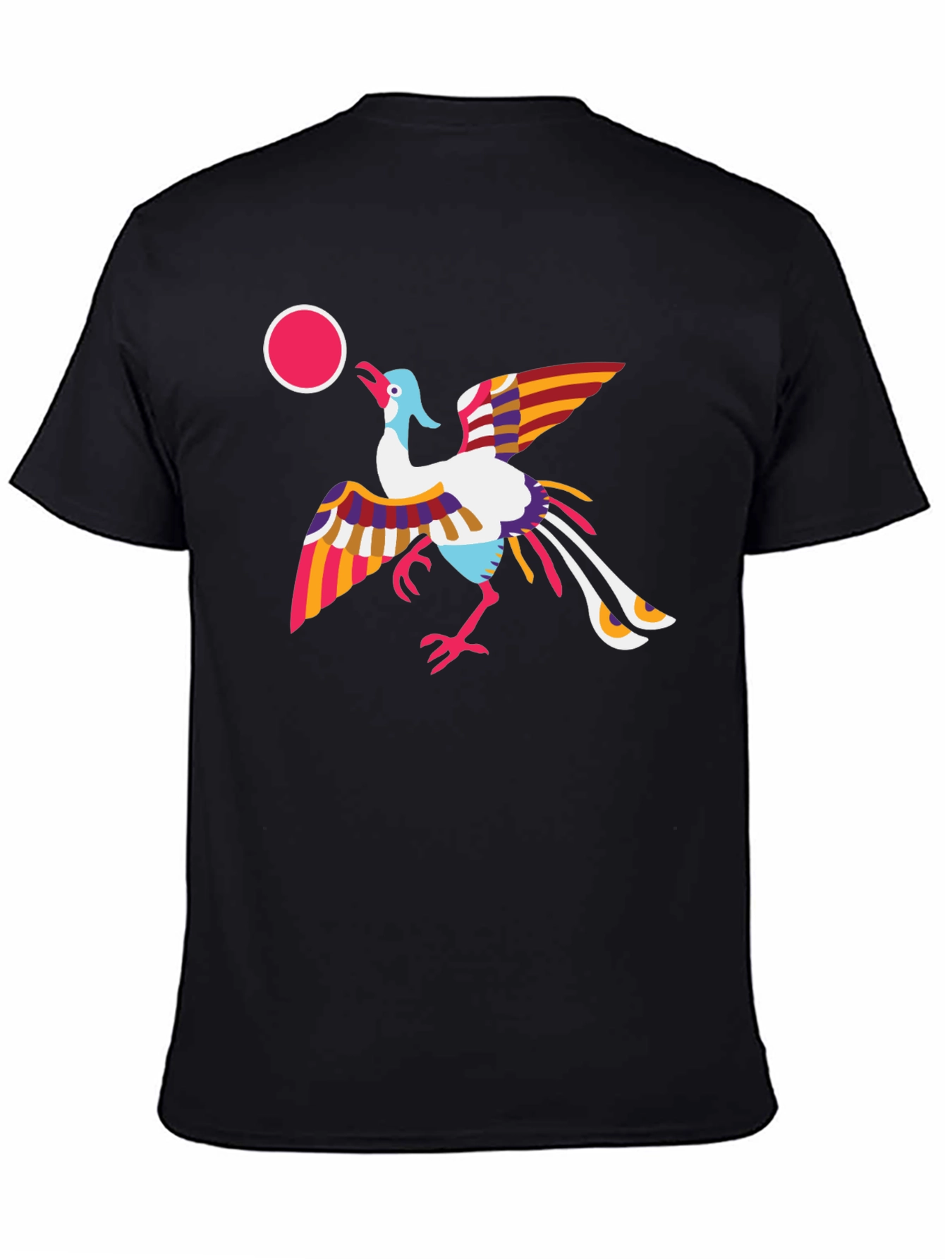 Whimsical Bird Graphic Tee - Unique Design
