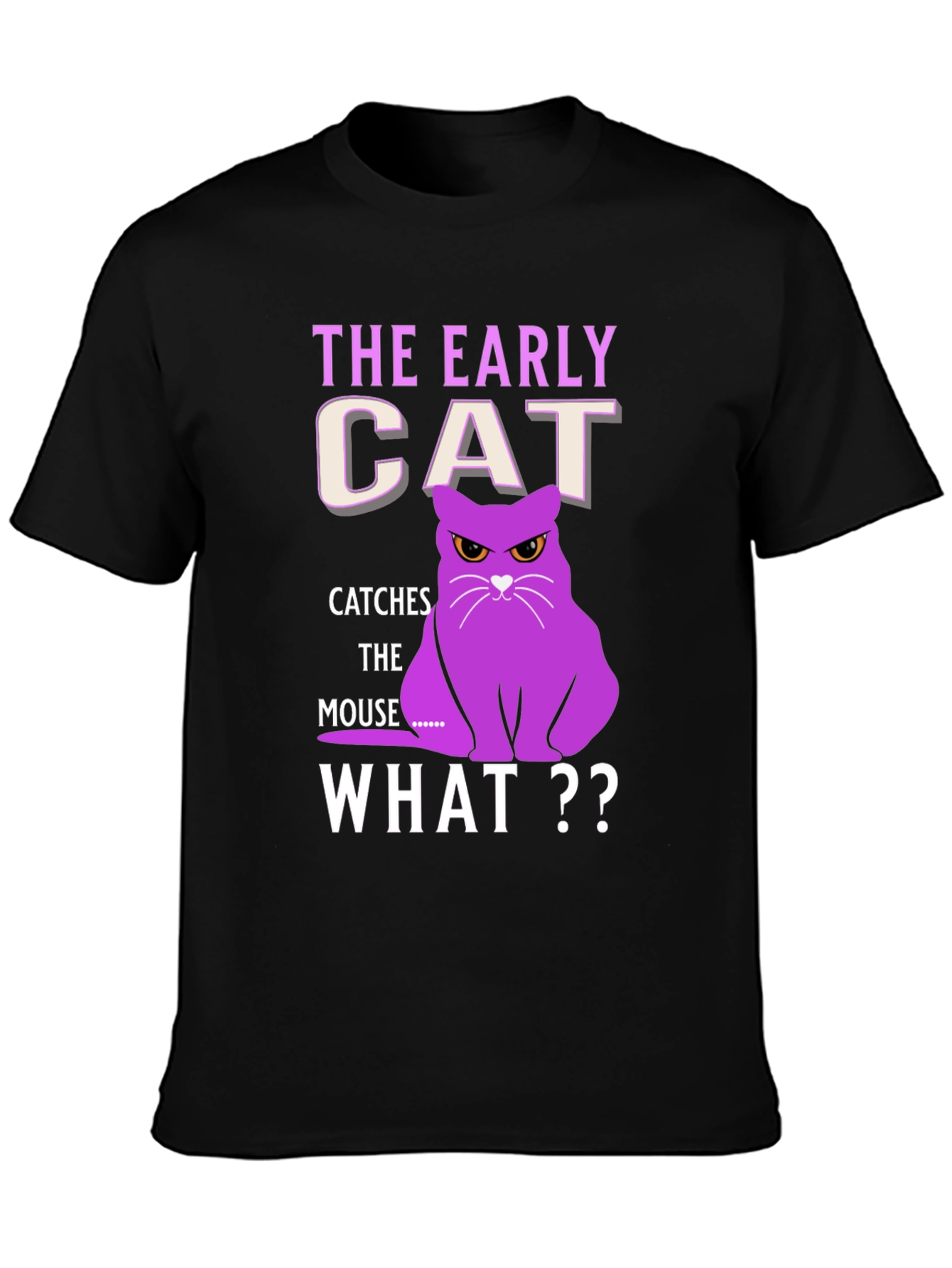 Early Cat T-Shirt - Funny Cat Lover Tee