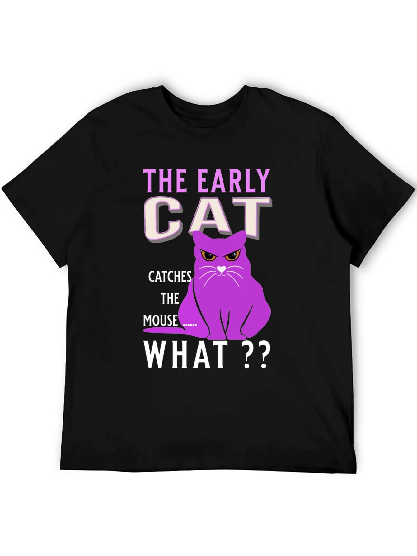 Early Cat T-Shirt - Funny Cat Lover Tee