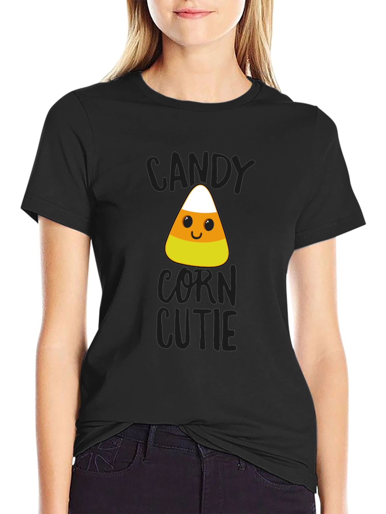 Candy Corn Cutie Halloween T-Shirt