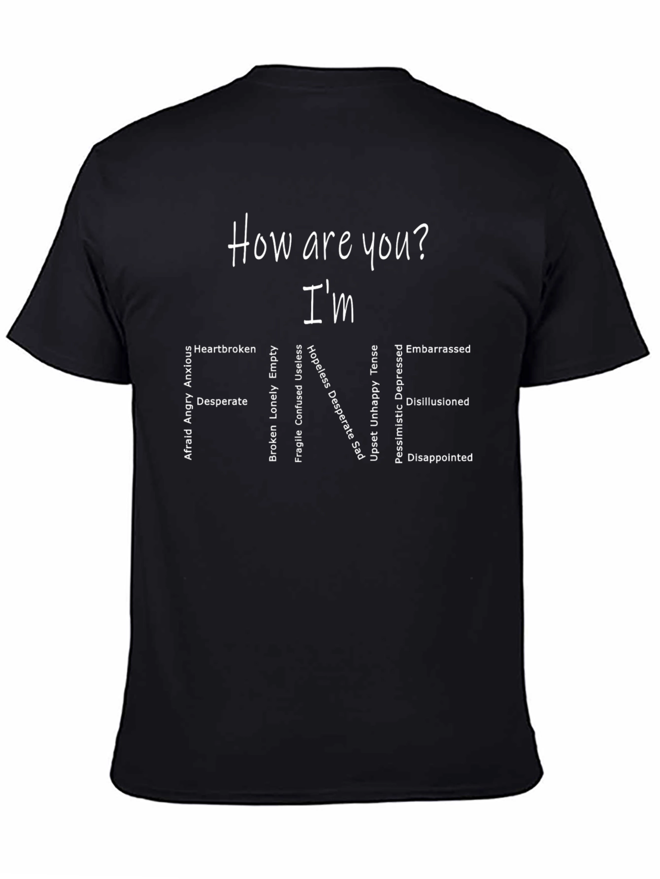 Im Fine Graphic T-Shirt - Express Yourself!