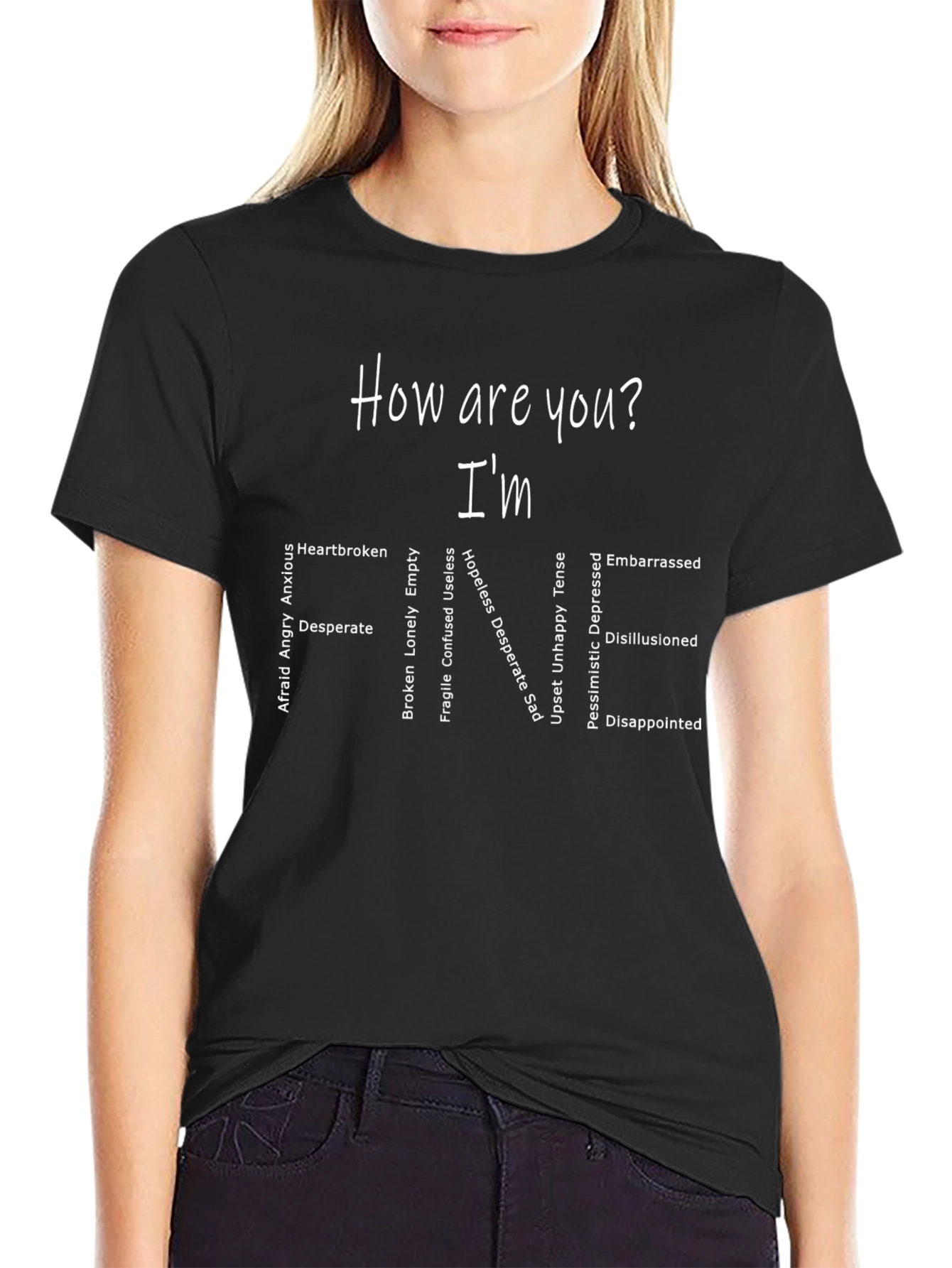 Im Fine Graphic T-Shirt - Express Yourself!