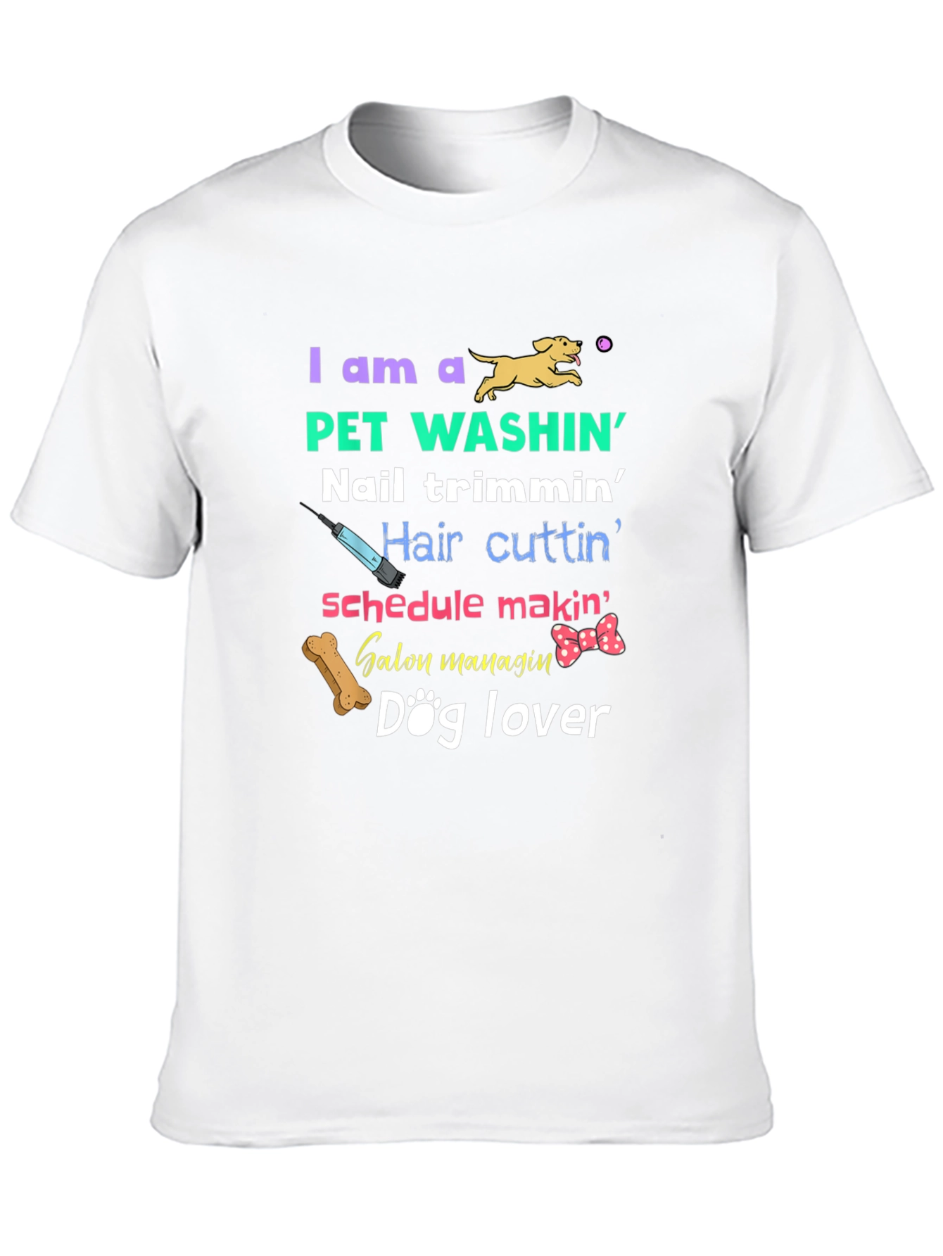 Pet Groomer T-Shirt - Dog Lover Tee
