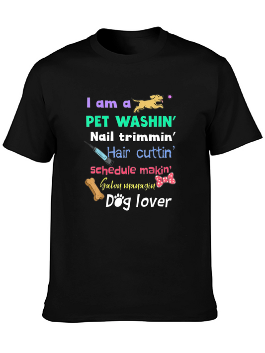 Pet Groomer T-Shirt - Dog Lover Tee