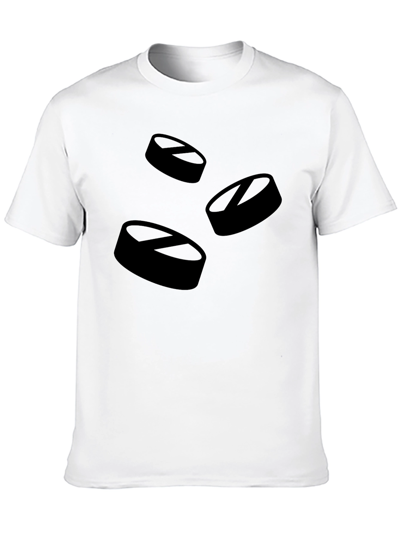 Puck Life T-Shirt - Black Hockey Graphic Tee