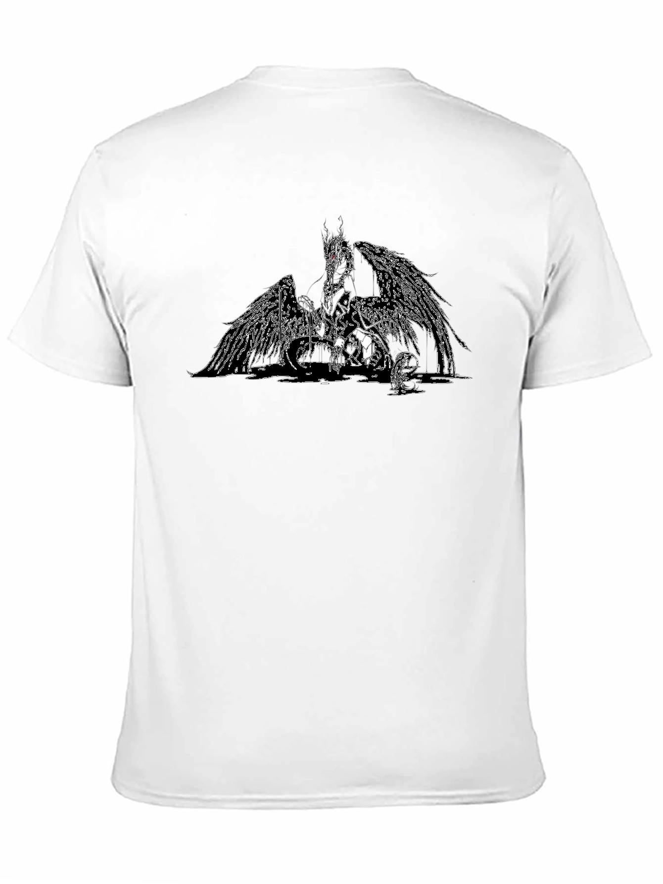 Dark Angel Graphic Black T-Shirt