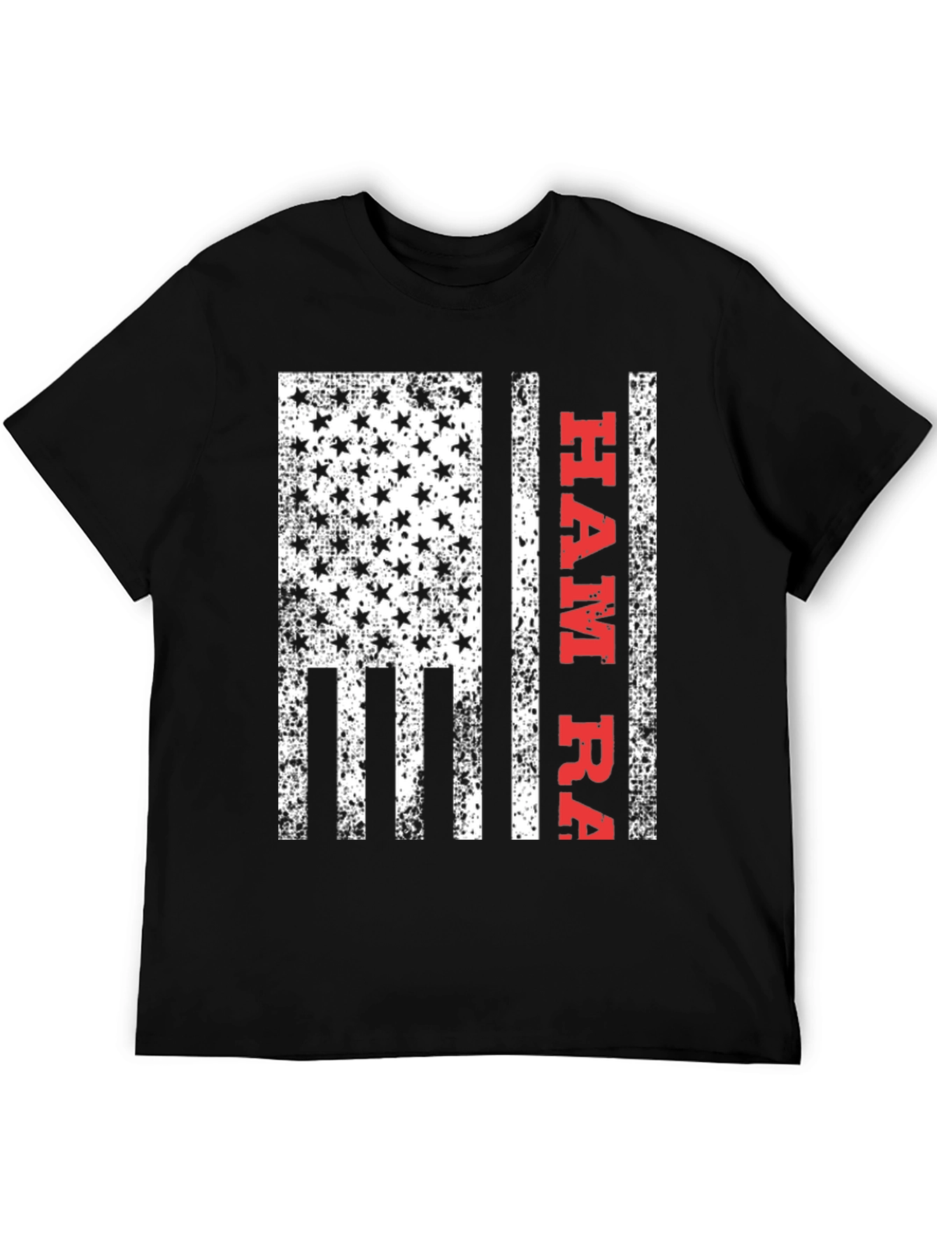 Patriotic HAMI RA Flag Graphic T-Shirt