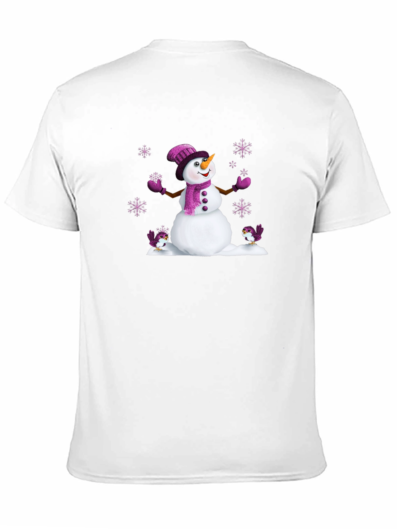 Snowman Graphic Tee - Winter Holiday Shirt