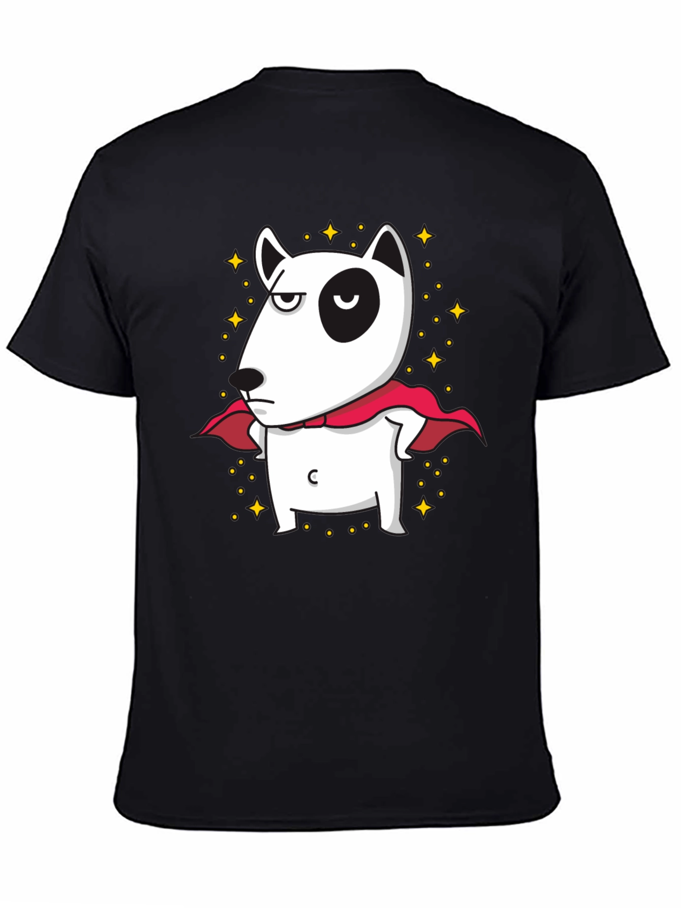 Cool Dog Superhero Graphic Tee