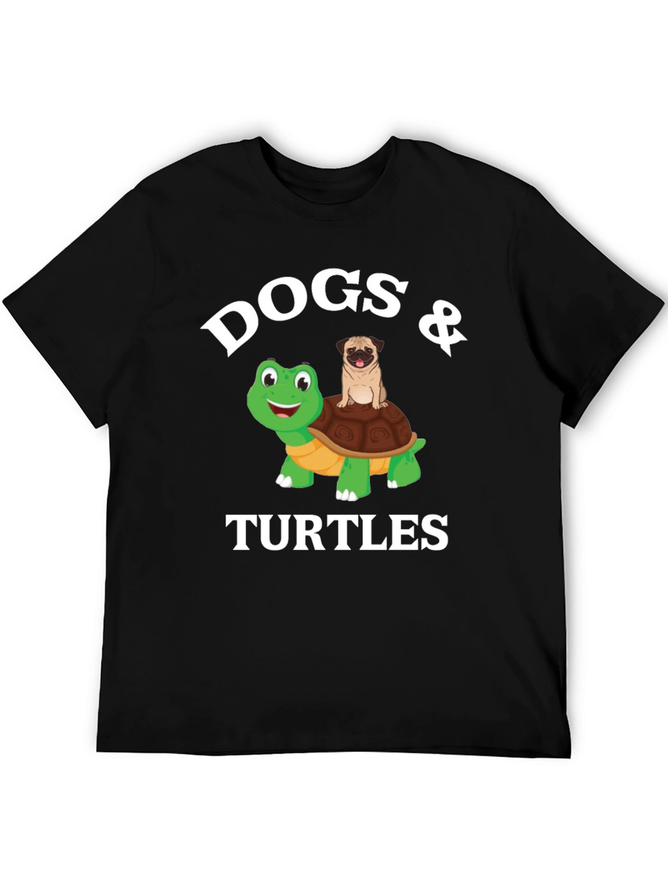 Dogs & Turtles Graphic Tee