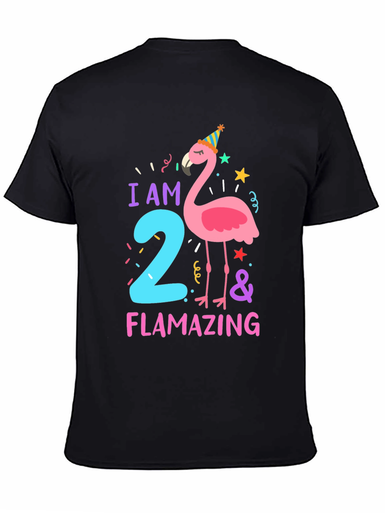 Flamazing Birthday T-Shirt - I am Two