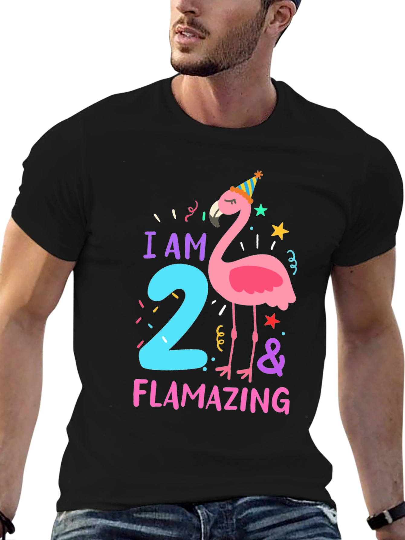 Flamazing Birthday T-Shirt - I am Two