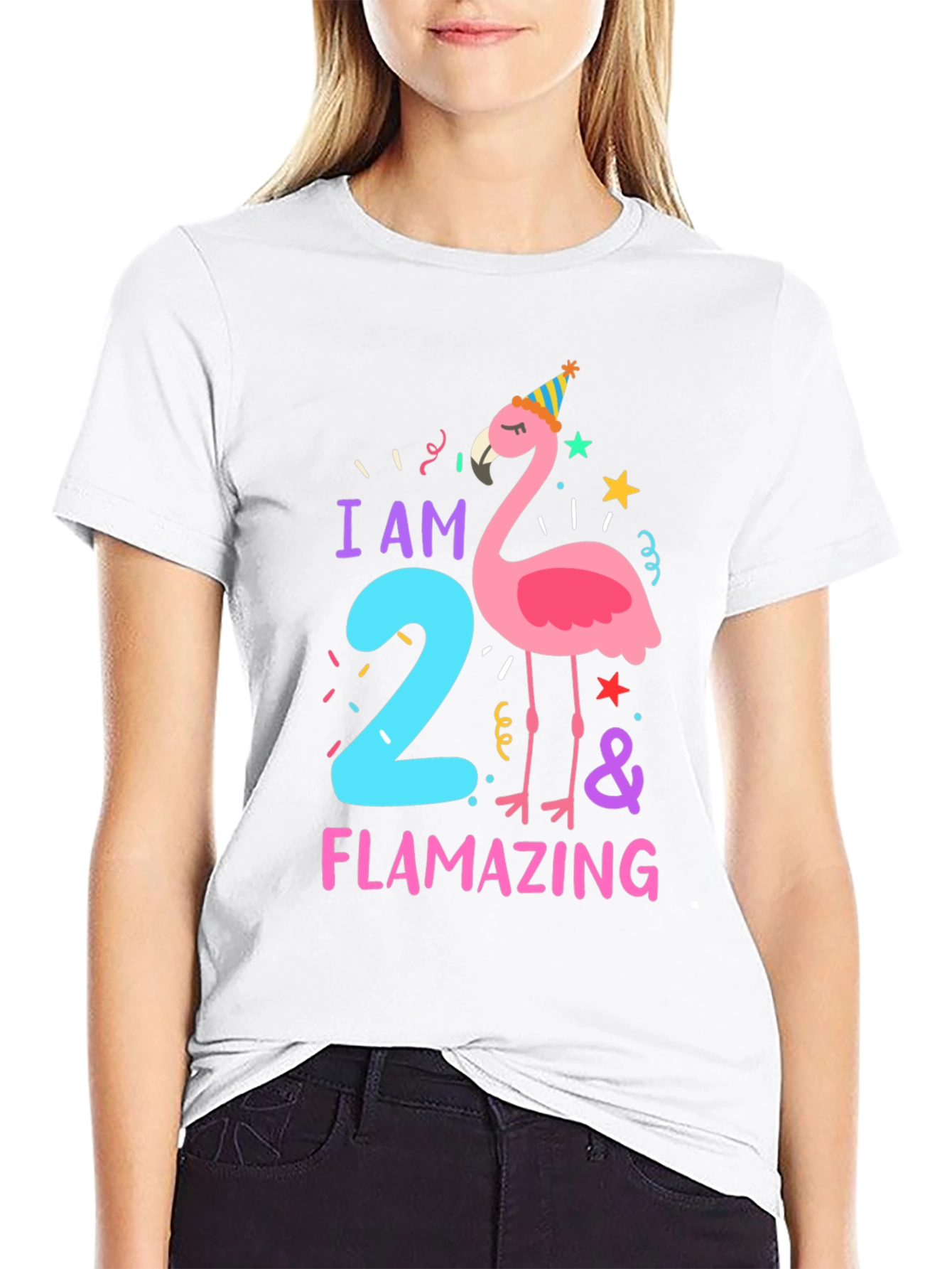 Flamazing Birthday T-Shirt - I am Two