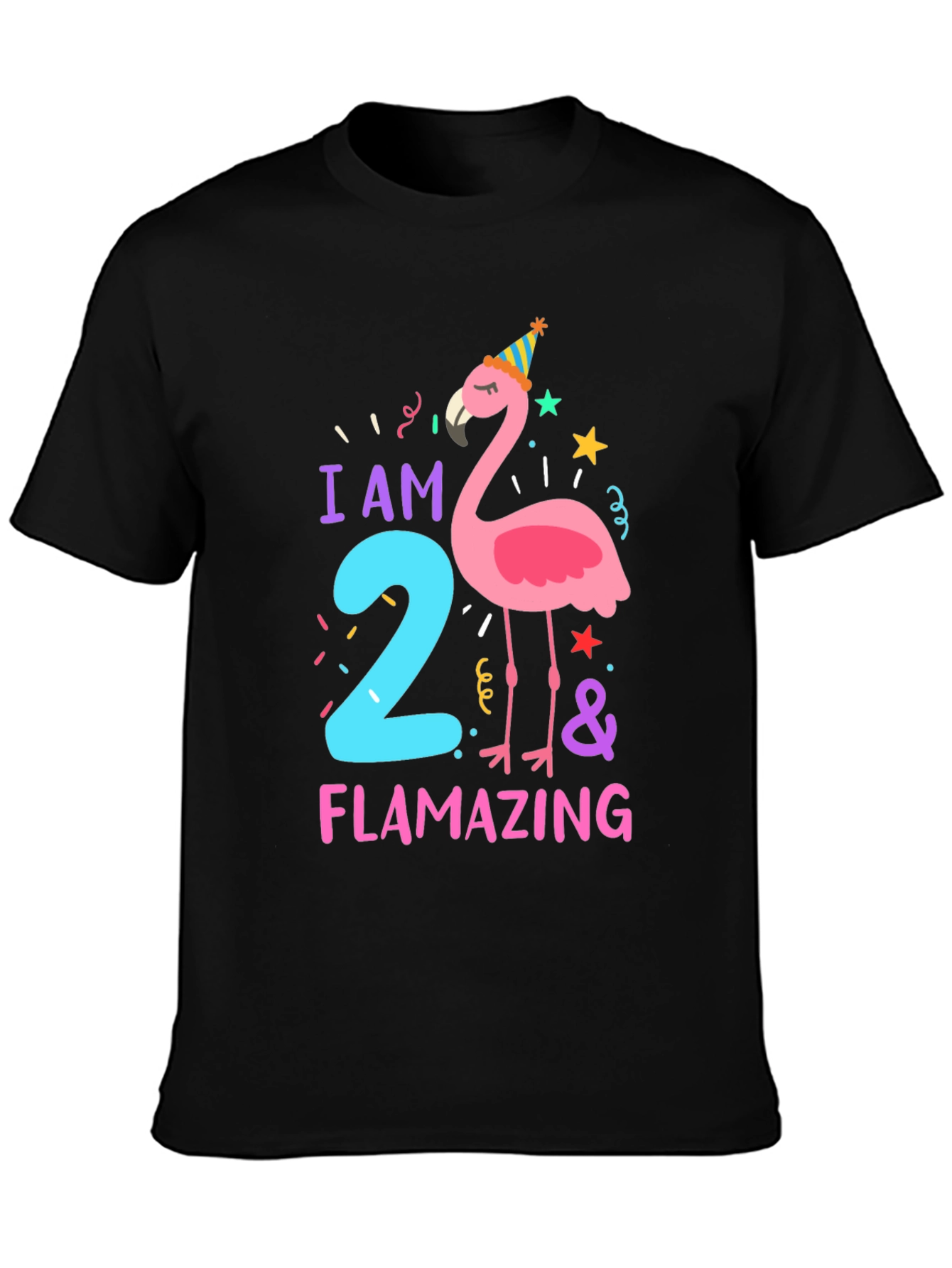 Flamazing Birthday T-Shirt - I am Two