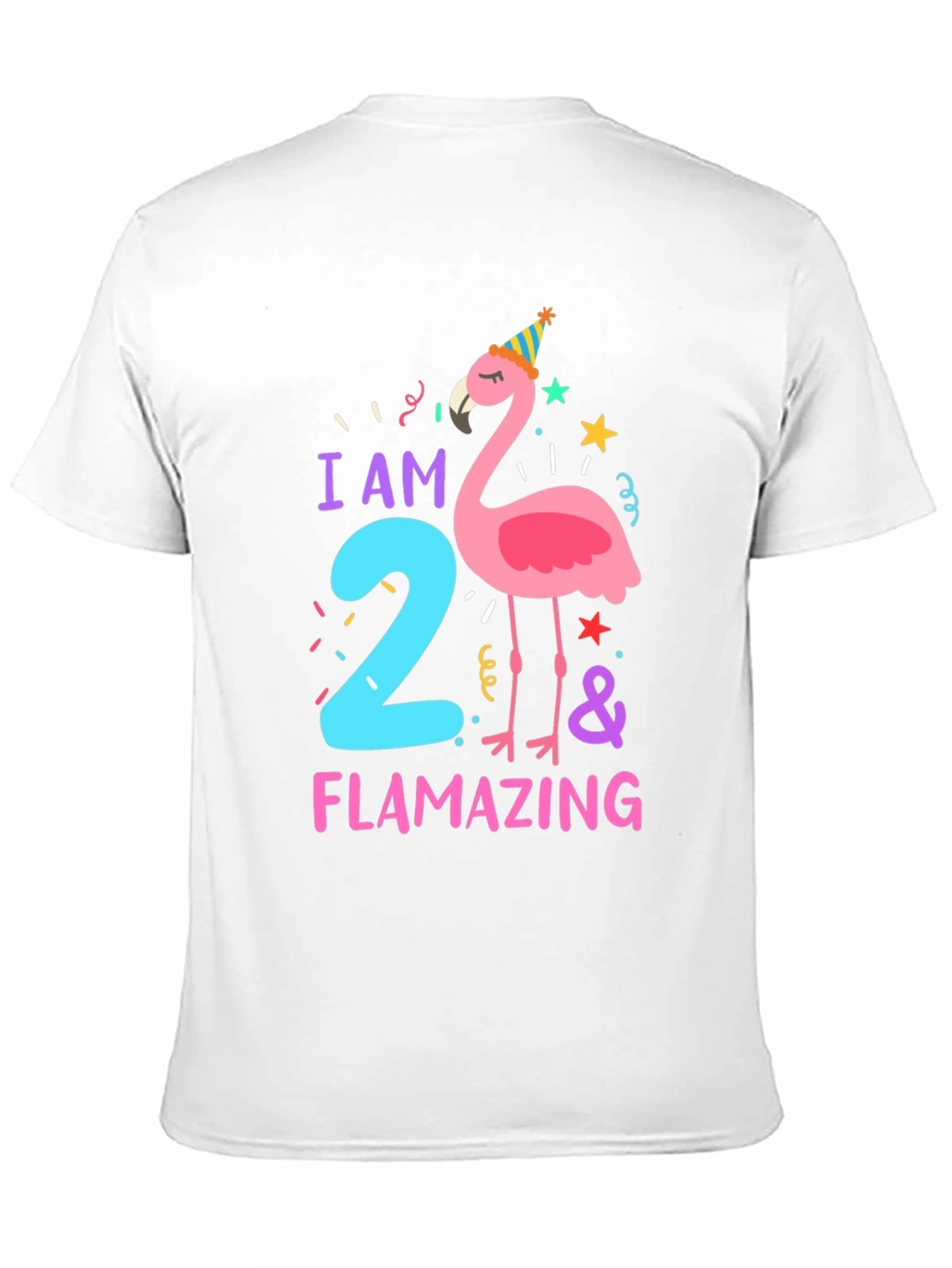 Flamazing Birthday T-Shirt - I am Two