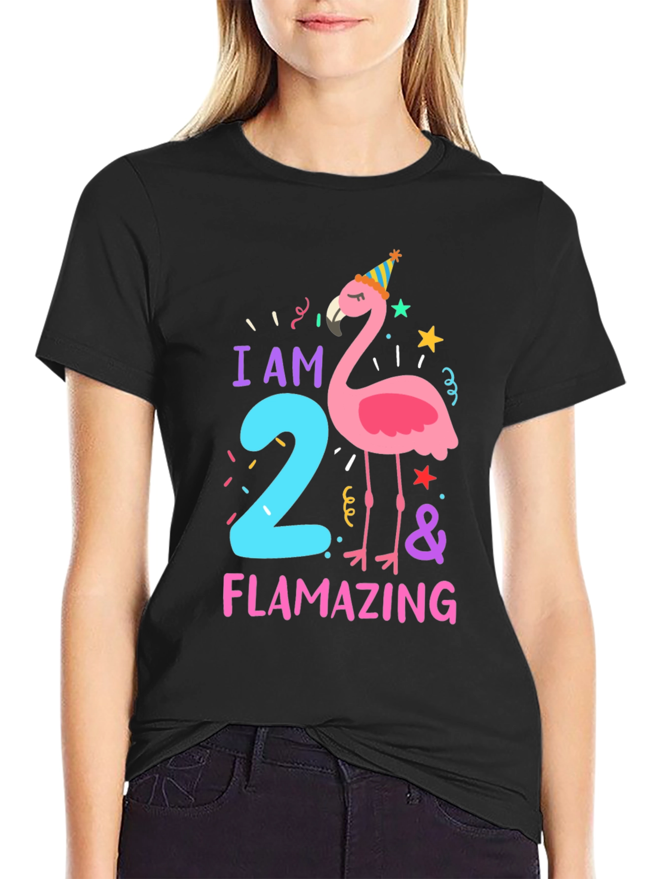 Flamazing Birthday T-Shirt - I am Two