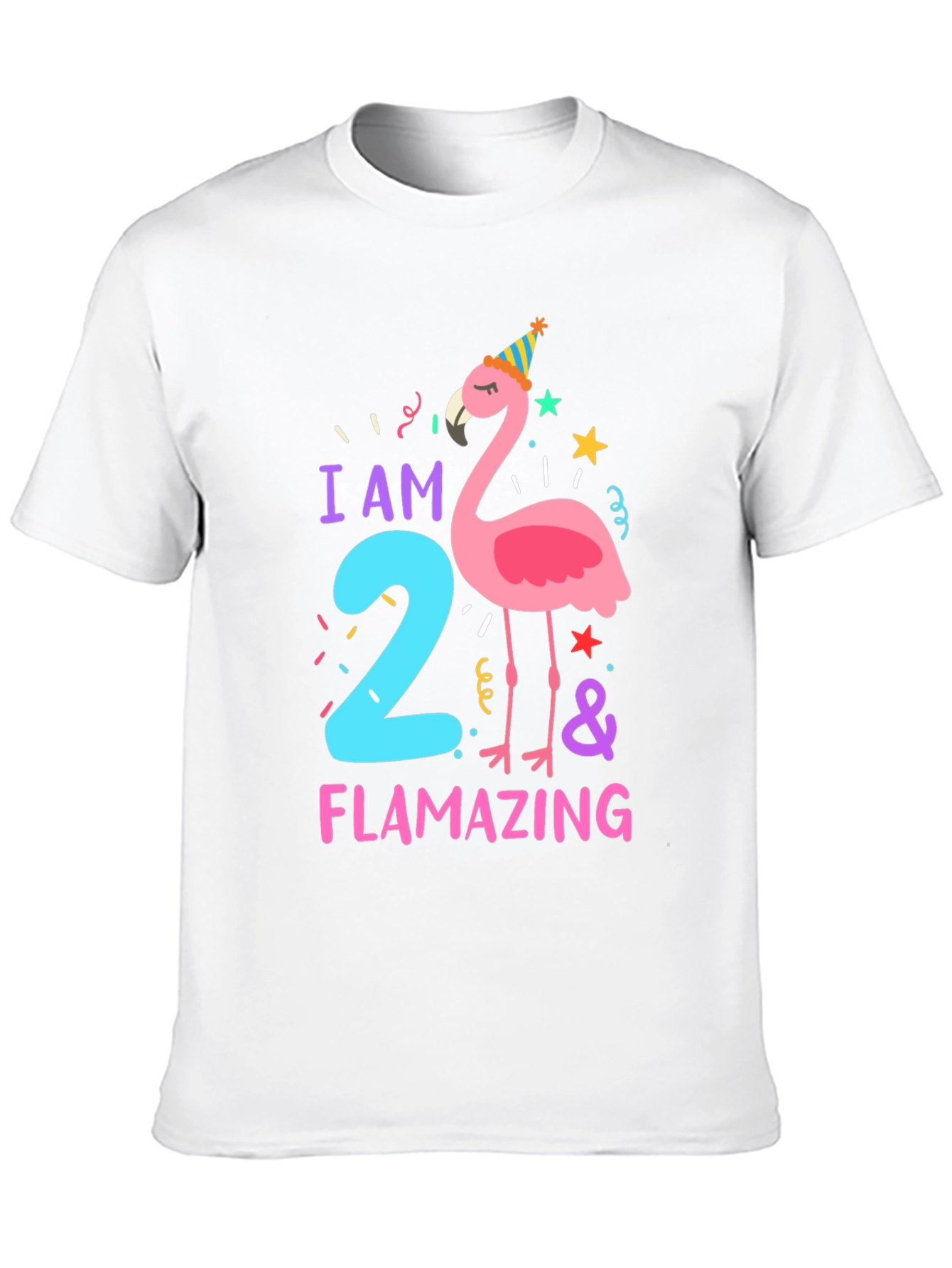 Flamazing Birthday T-Shirt - I am Two