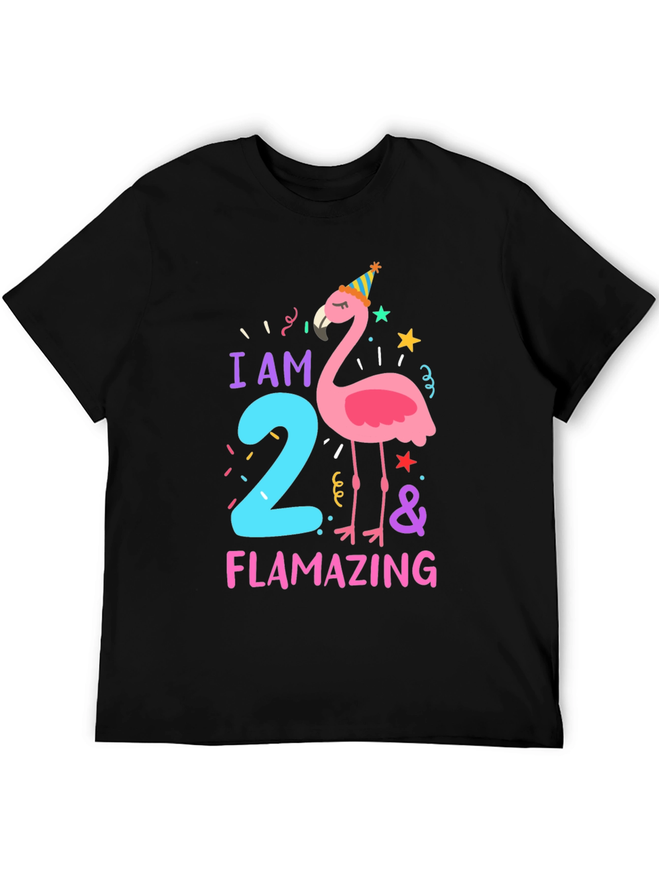Flamazing Birthday T-Shirt - I am Two