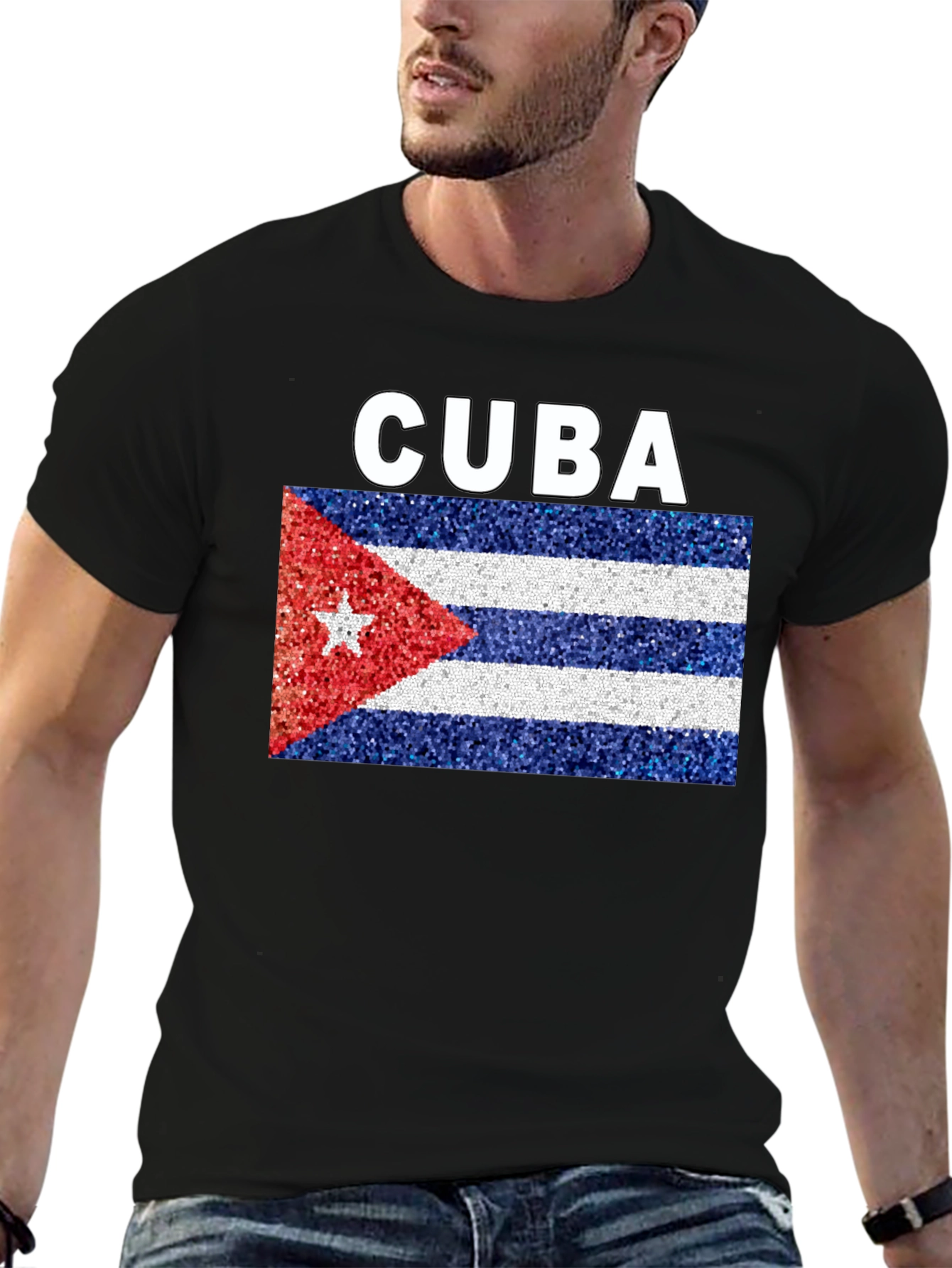 Cuba Flag Graphic T-Shirt