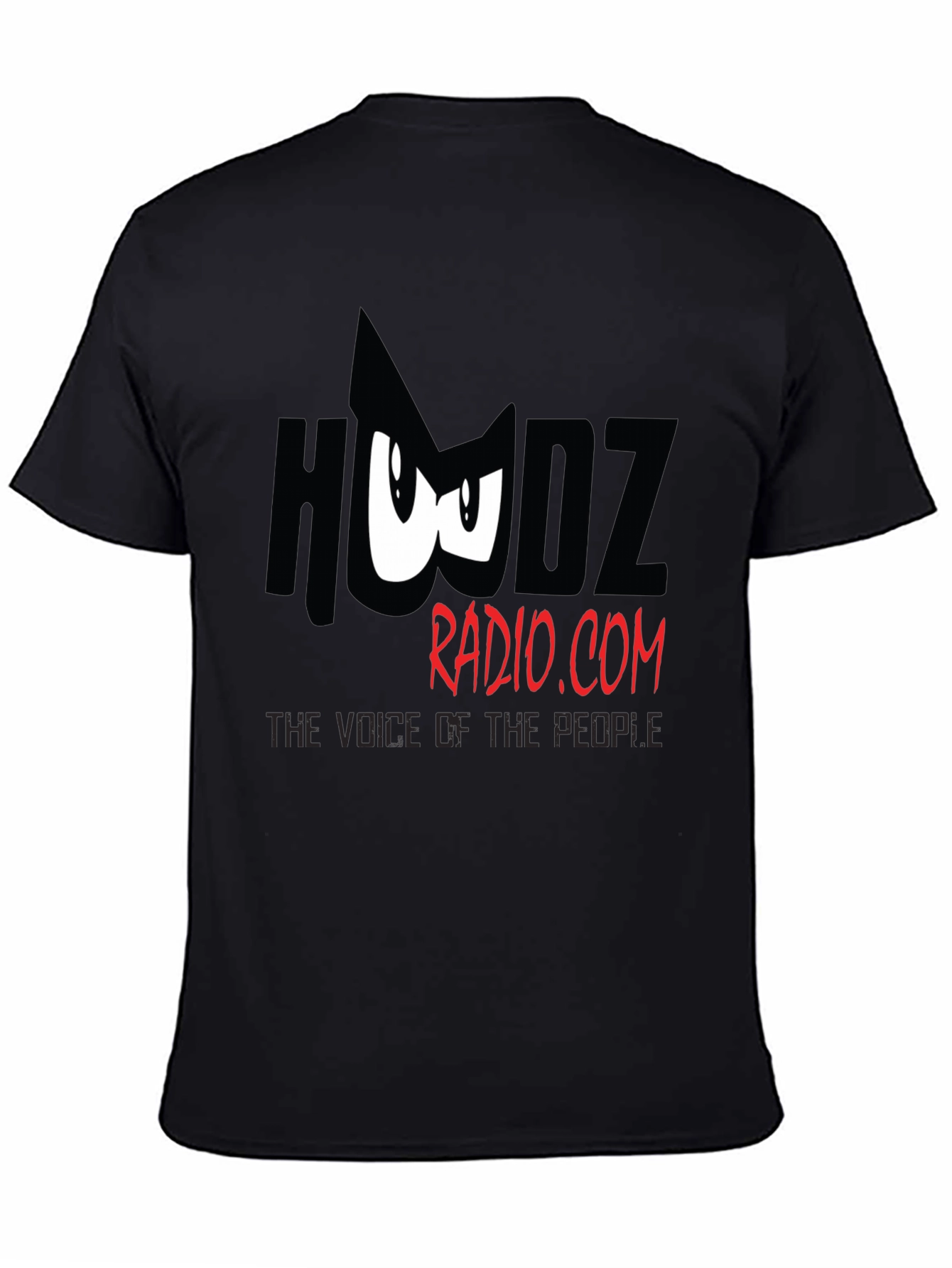 Hudz Radio T-Shirt - Black Cotton Graphic Tee