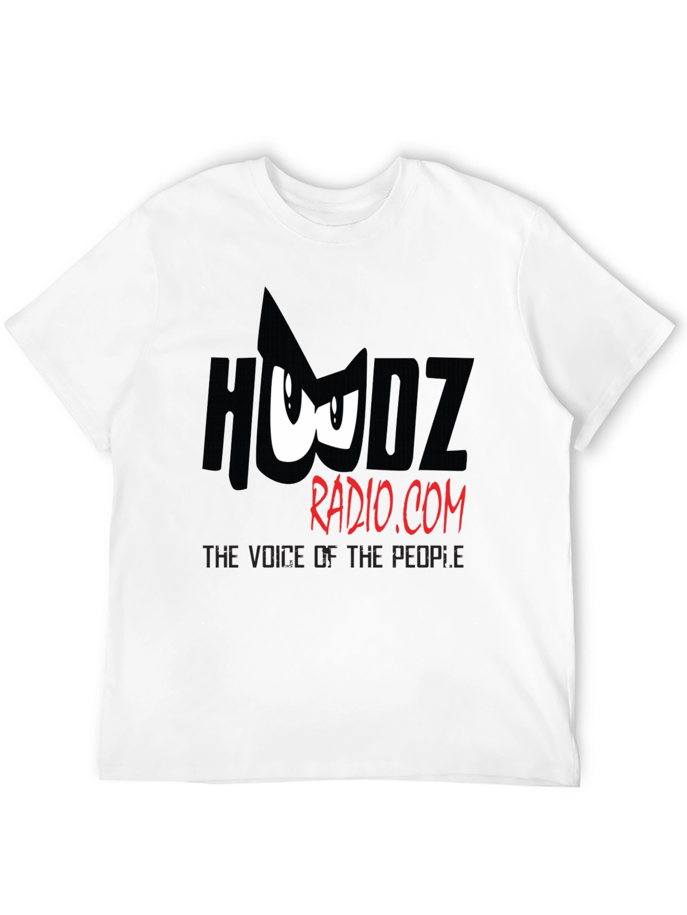Hudz Radio T-Shirt - Black Cotton Graphic Tee