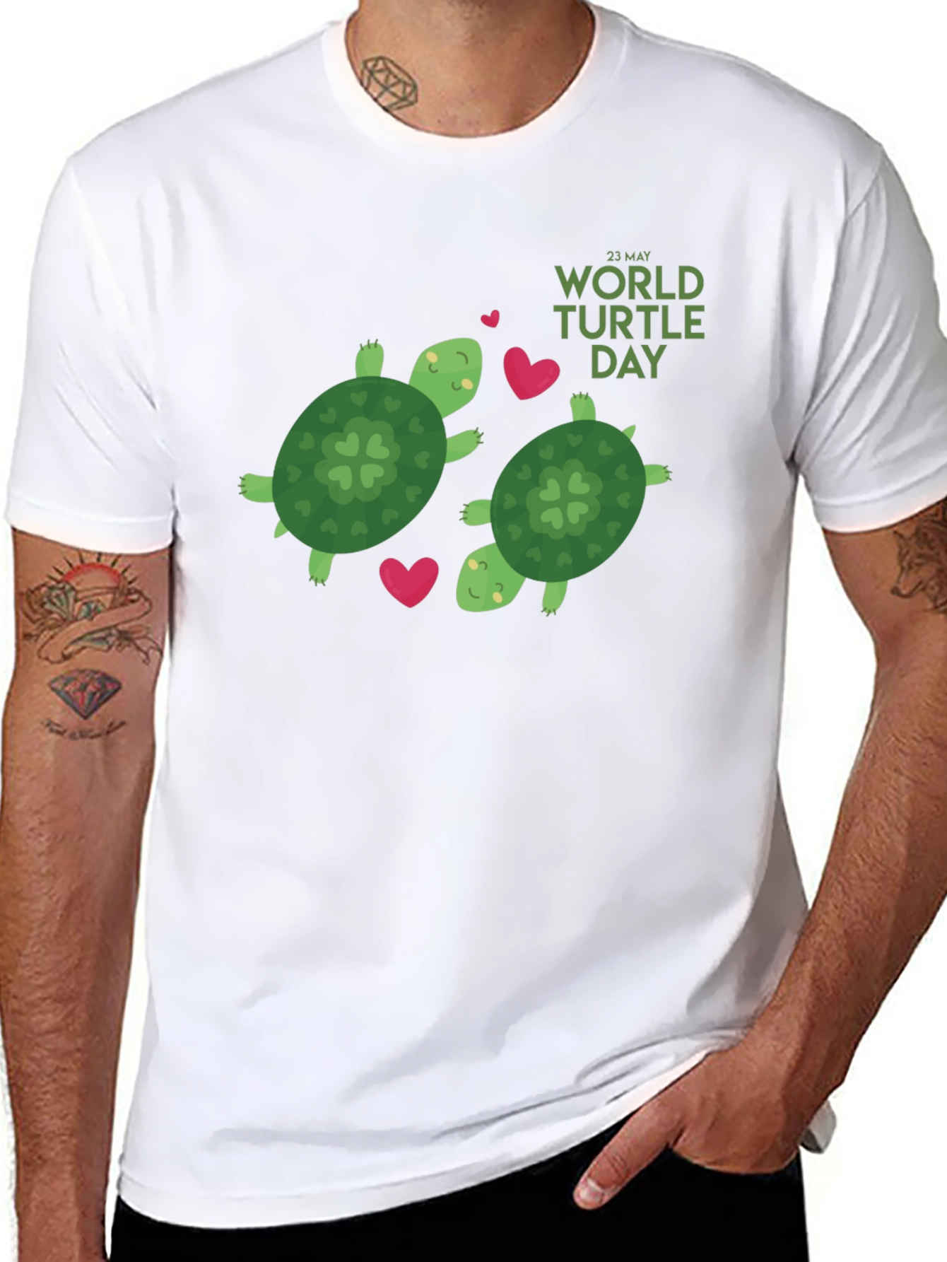 World Turtle Day Graphic Tee - Black