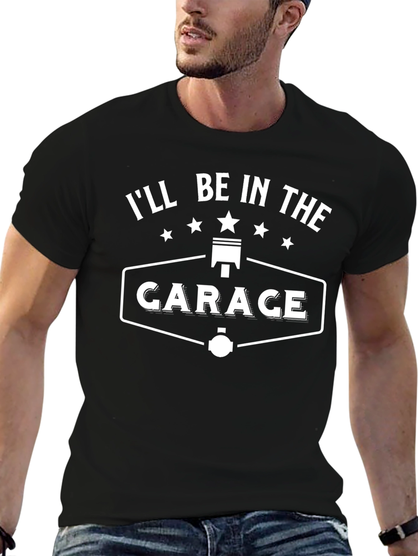 Ill Be In The Garage T-Shirt - Mechanic Gift