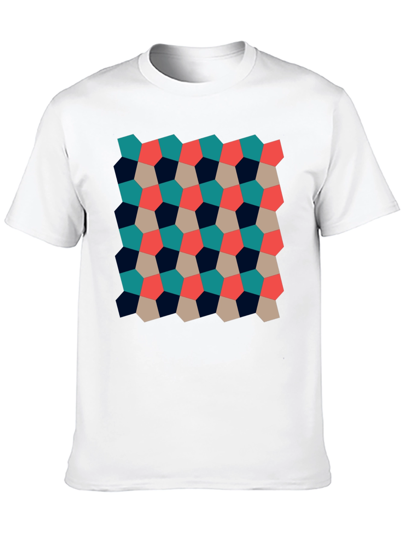 Geometric Pattern Tee
