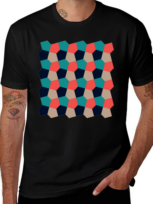 Geometric Pattern Tee